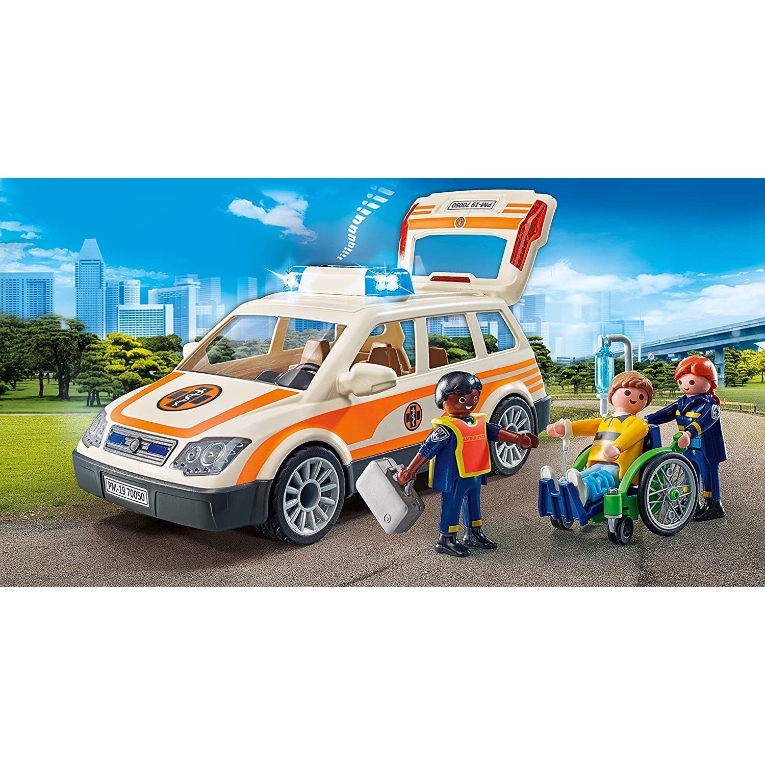 Playmobil® 71037 Notarzt-PKW Konstruktions-Spielset günstig online kaufen