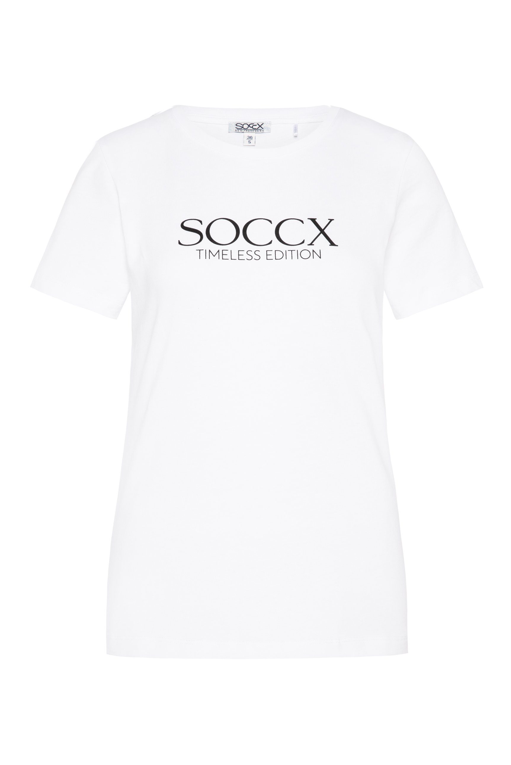 SOCCX Rundhalsshirt, aus Baumwolle günstig online kaufen
