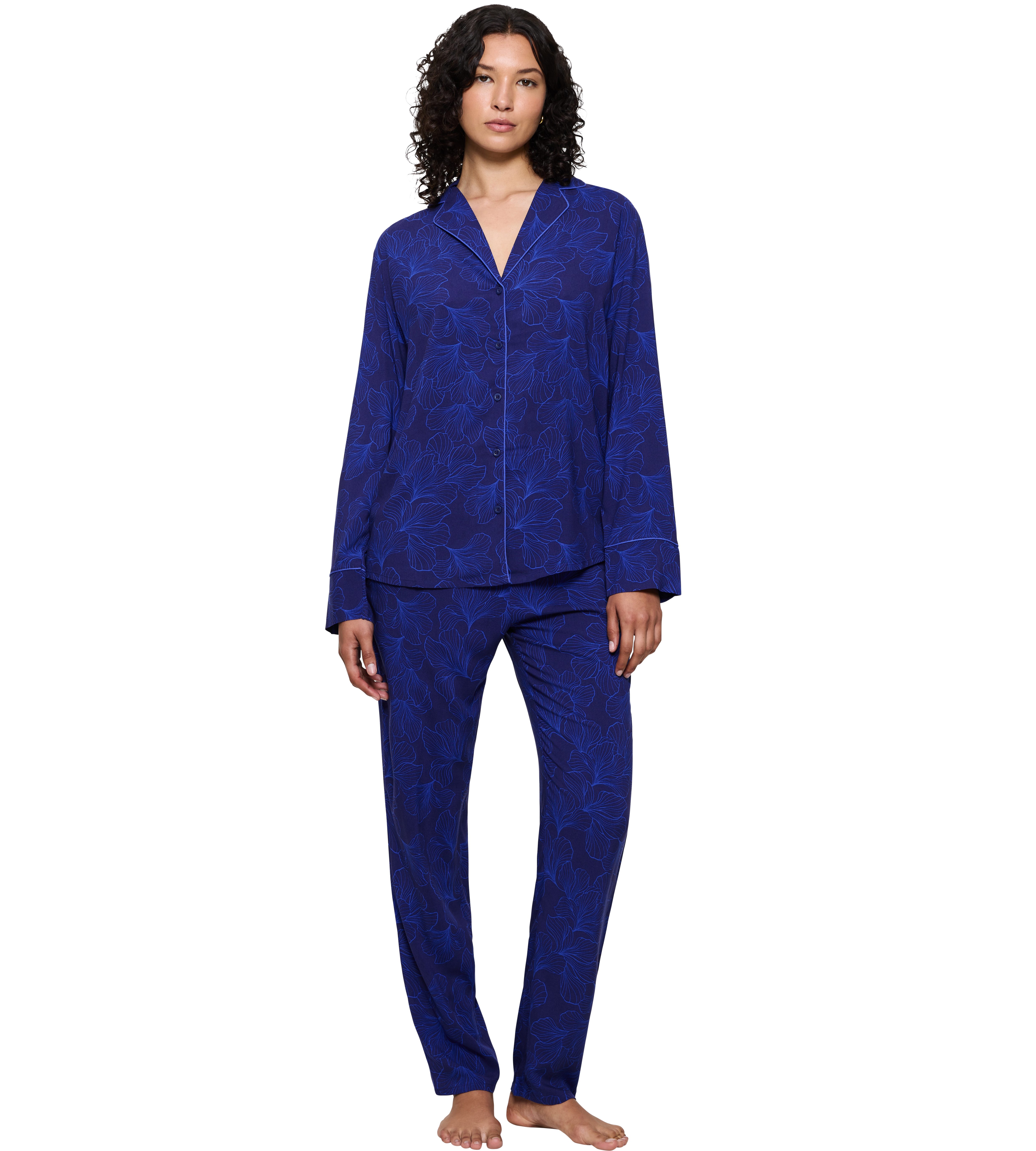 Triumph Schlafanzug (2 tlg) mit klassischem Reverskragen günstig online kaufen