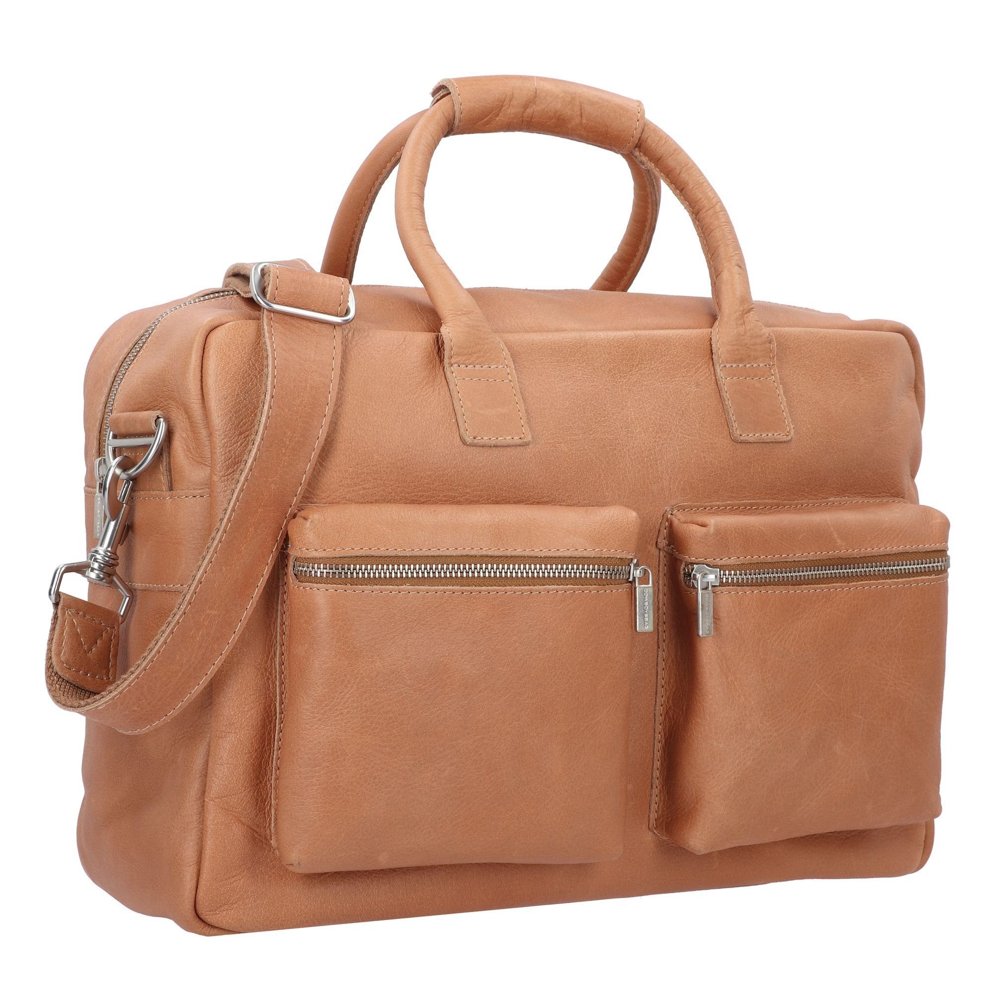 Bag, The Aktentasche Cowboysbag camel Leder