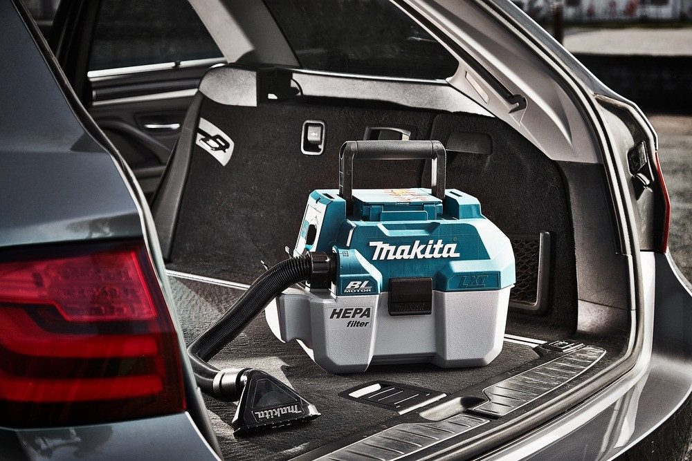 Makita Nass-Trocken-Akkusauger, Akku-Staubsauger 18V, DVC750LZX3, 7,5 l, Ohne Akku - im Karton