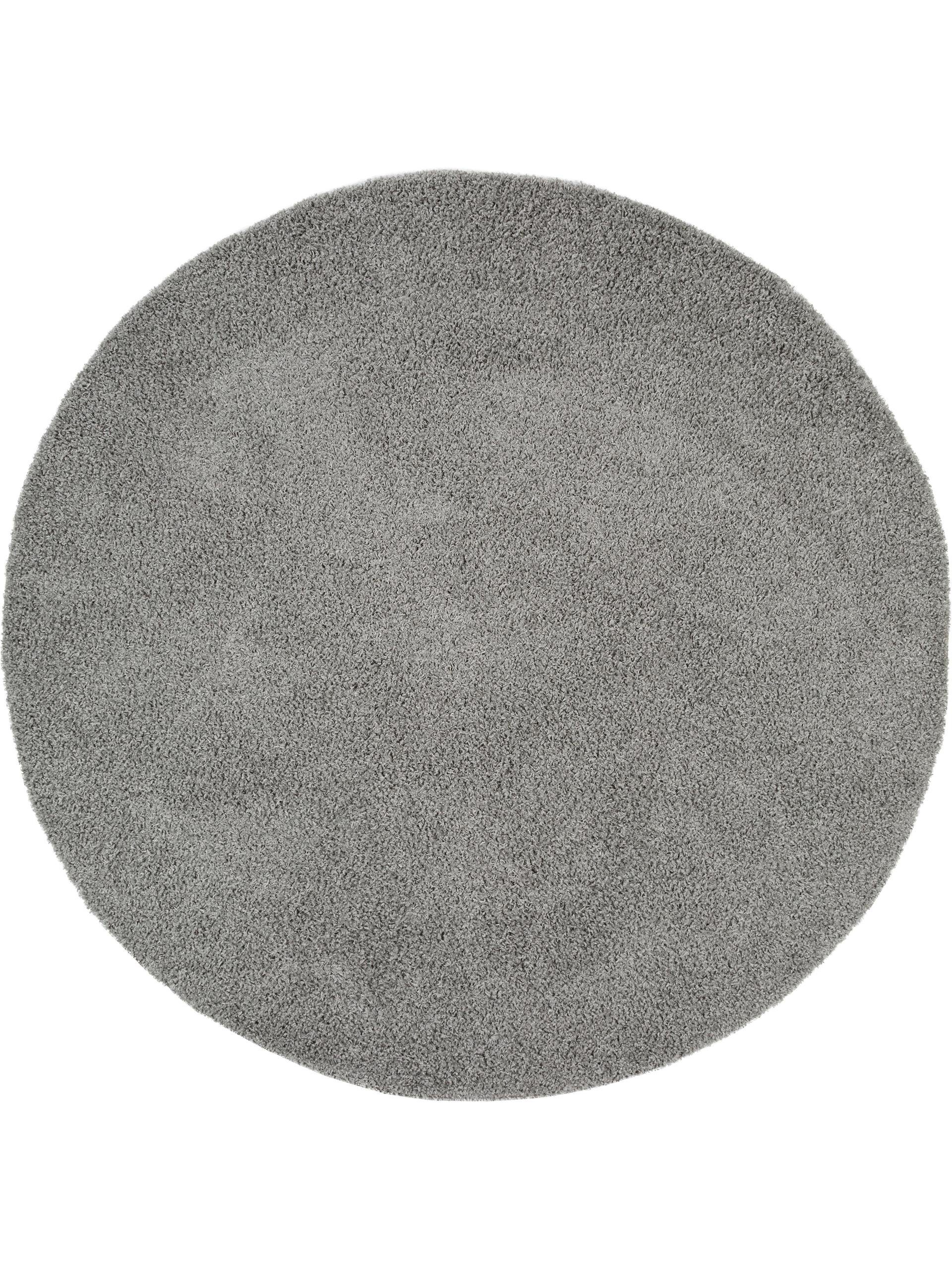 benuta Hochflor-Teppich Swirls, rund, Höhe: 21 mm, Teppich Wohnzimmer, Schlafzimmer, Esszimmer, Flur, Kunstfaser, Cozy