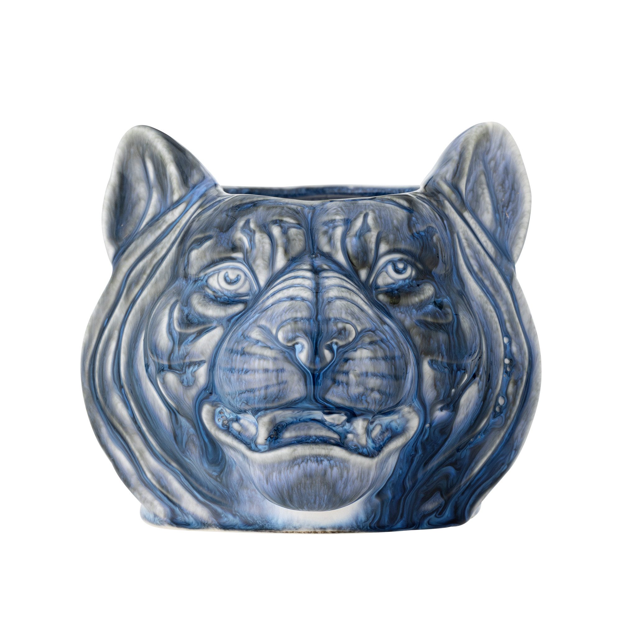 Blumentopf Bloomingville Abner Blumentopf, Blau