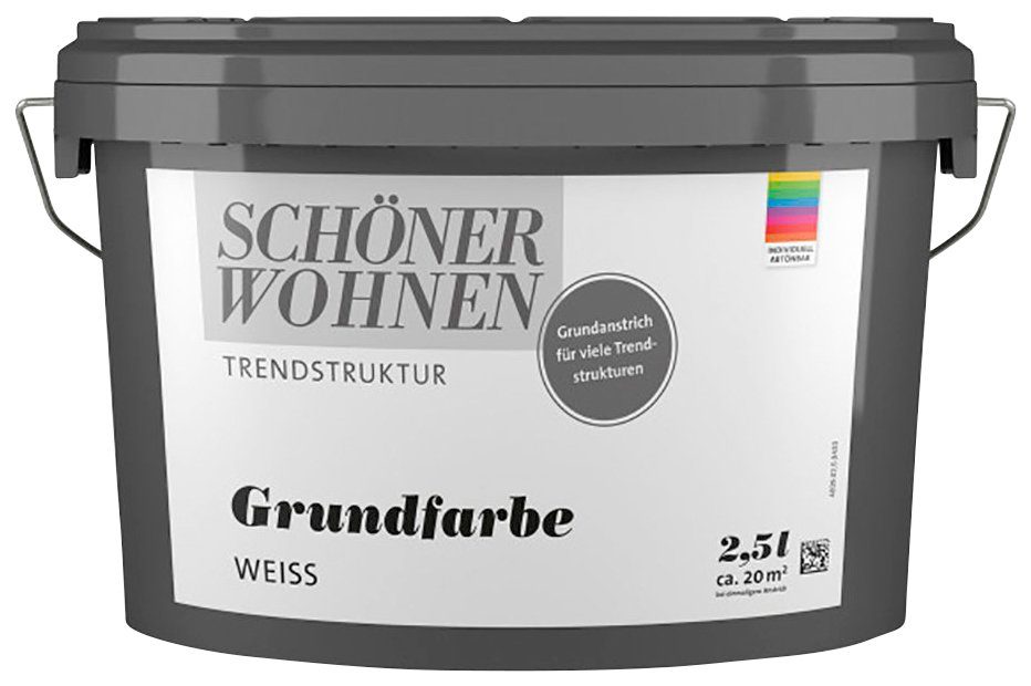 SCHÖNER WOHNEN-Kollektion Grundierfarbe »Wisch-Optik Grundfarbe«, weiss
