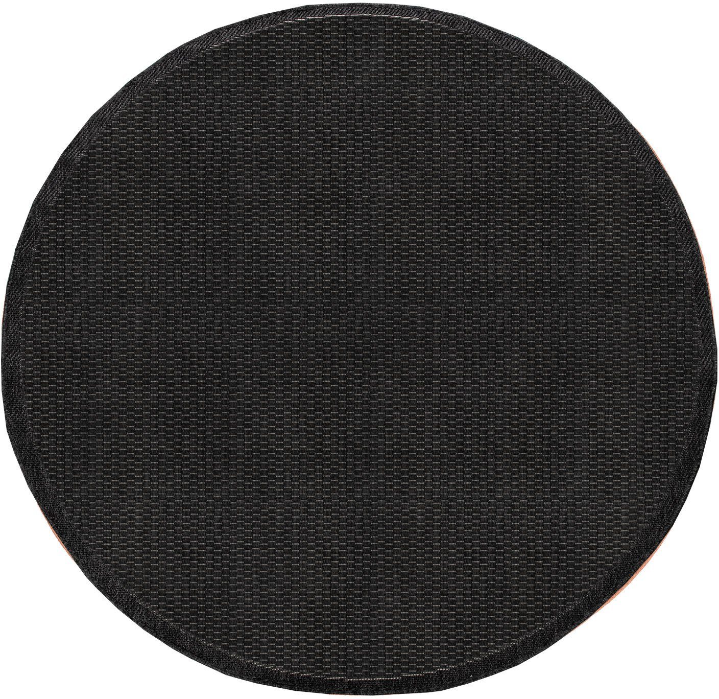 Paco Home Teppich "Timber 125" rund 4 mm Höhe Flachgewebe, Sisal Optik, In- günstig online kaufen