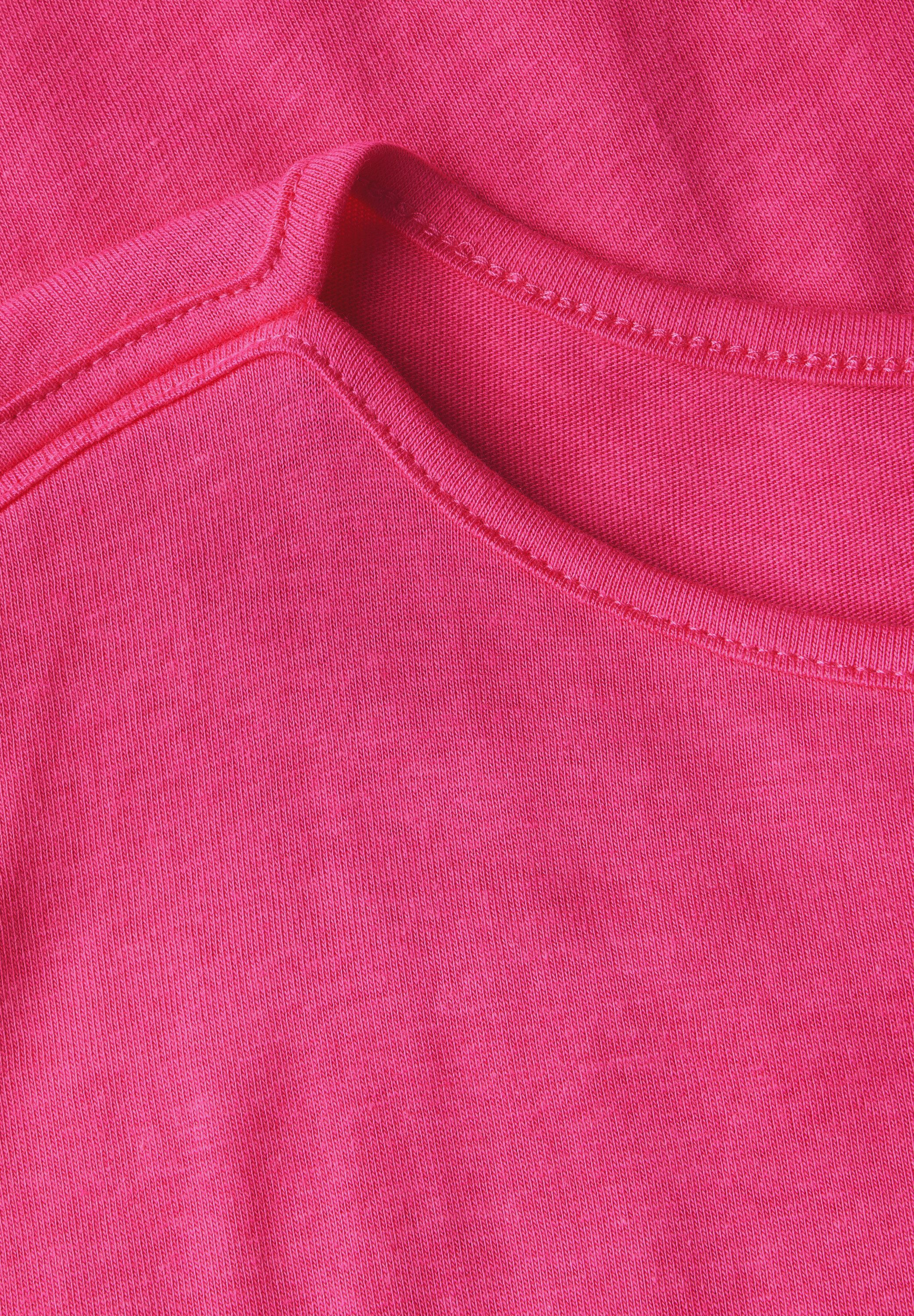 STREET ONE T-Shirt mit U-Boot-Ausschnitt