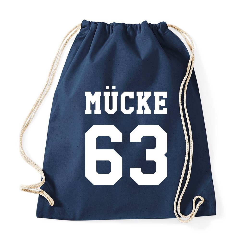 Turnbeutel Mücke 63 Baumwoll Tasche Turnbeutel