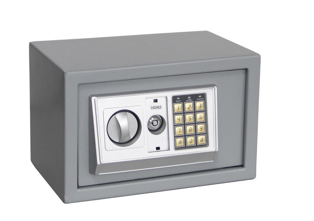 Safe-Album Münzetui SAFE Tresor Mini, Kompakter Sicherheitstresor 31 x 20 x 20 mm