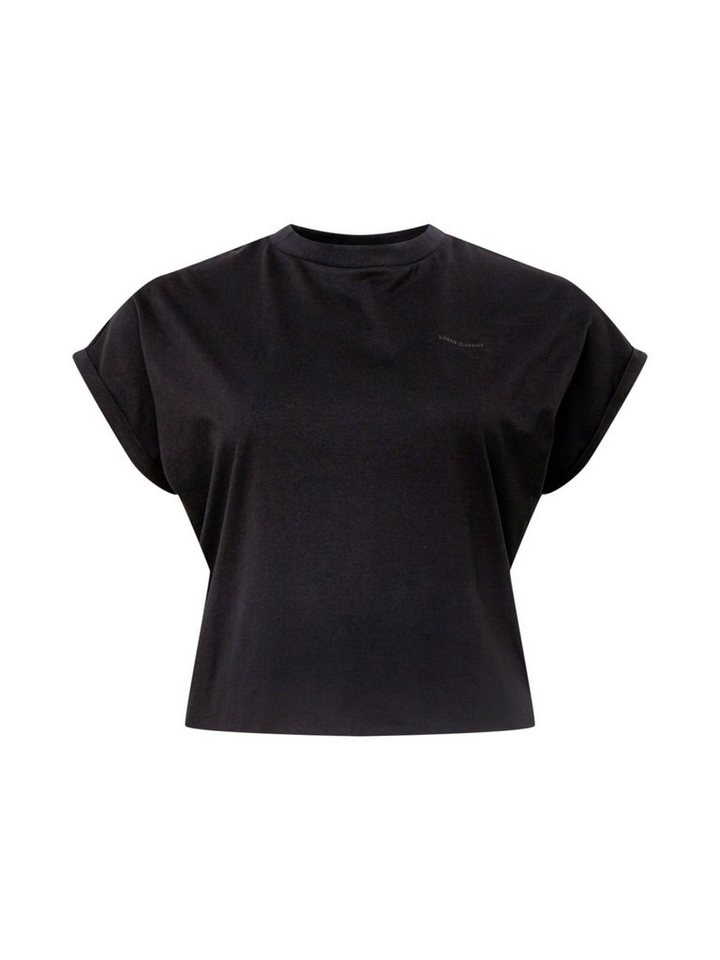 URBAN CLASSICS Kurzarmshirt Frauen Ladies Short Oversized Cut On Sleeve Tee  (1-tlg), Hautfreundliches Material