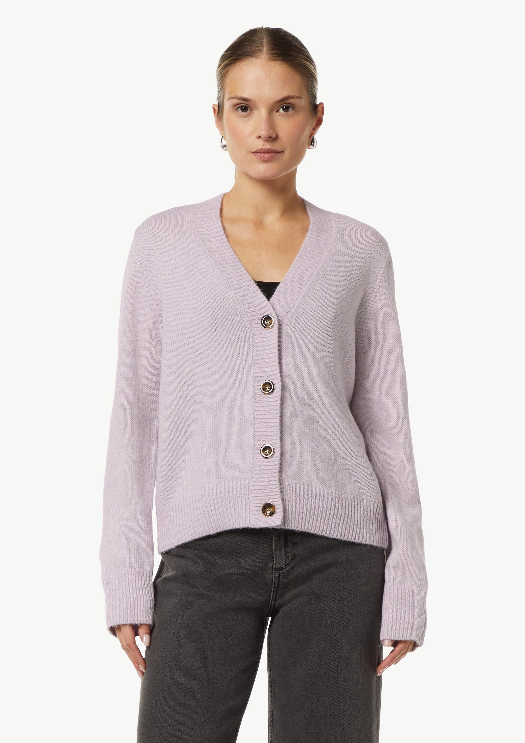 comma Cardigan Strickjacke Strickjacke mit Zopf-Detail