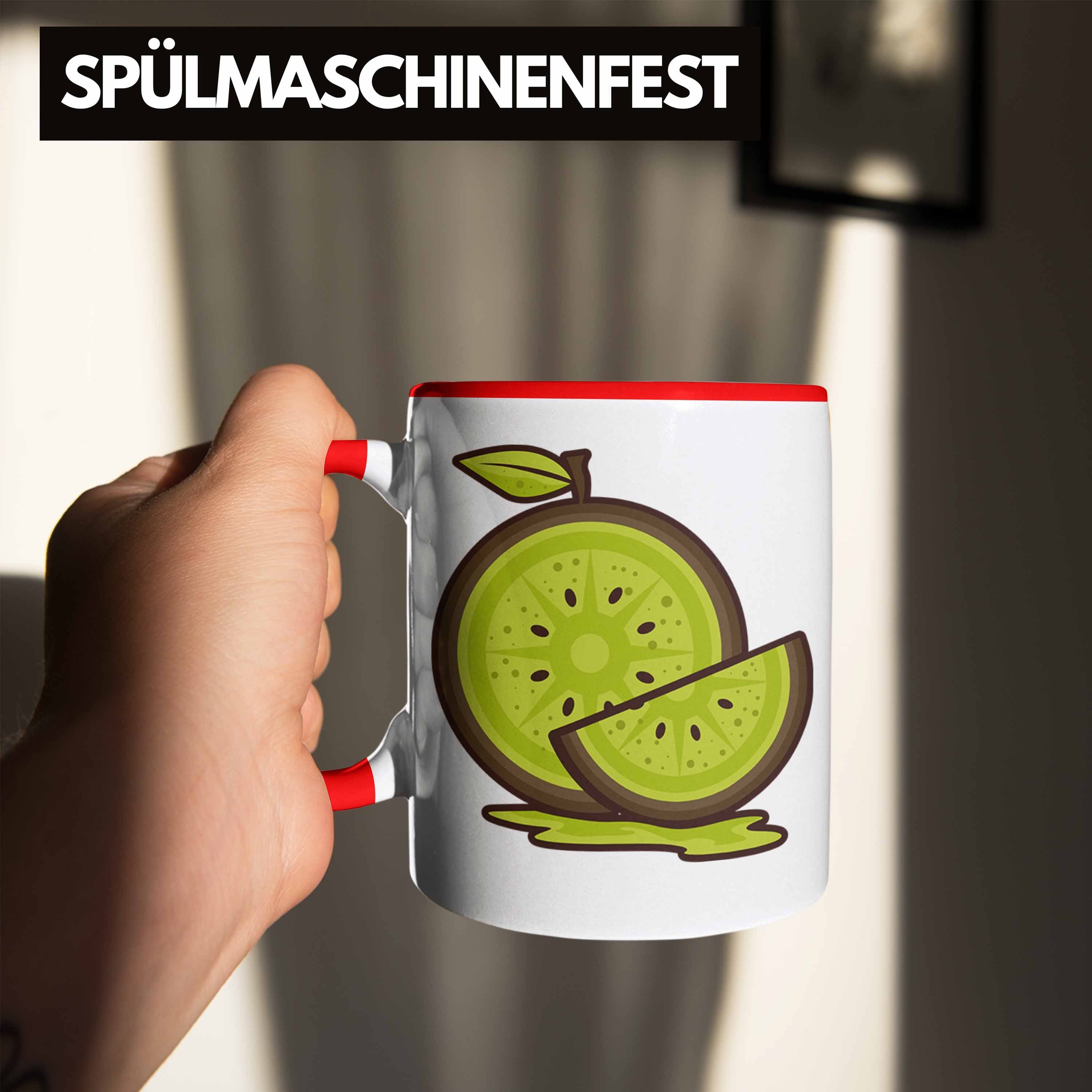 Spruch Rot - für Tasse Tasse Lustiges Fans echte Kiwi Geschenk Trendation mit