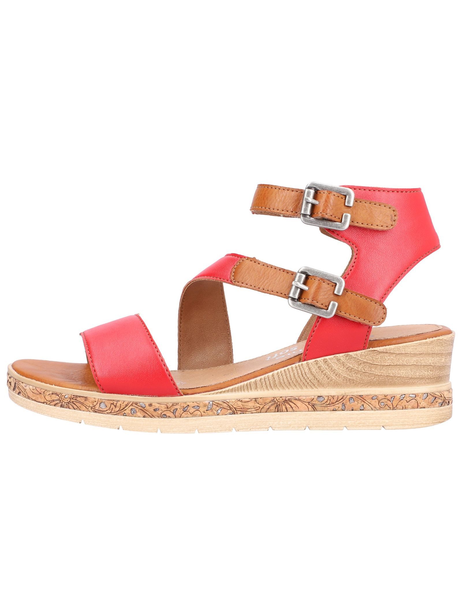 Remonte Sandalen Lederimitat Keilsandalette günstig online kaufen