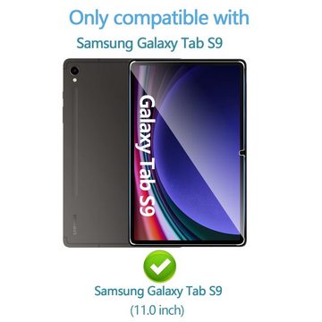 Mutoy Schutzfolie Panzerglas für Samsung Galaxy Tab S9 FE 10,9 Zoll, (9H Härte Gehärtetes Glas Folie mit Einfache Installation, Kratzfest,Displayschutz Schutzfolie), Kompatibel mit Samsung Tab S9 FE 2023 (2 Stück)
