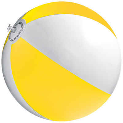 Livepac Office Wasserball Strandball / Wasserball / Farbe: gelb-weiß