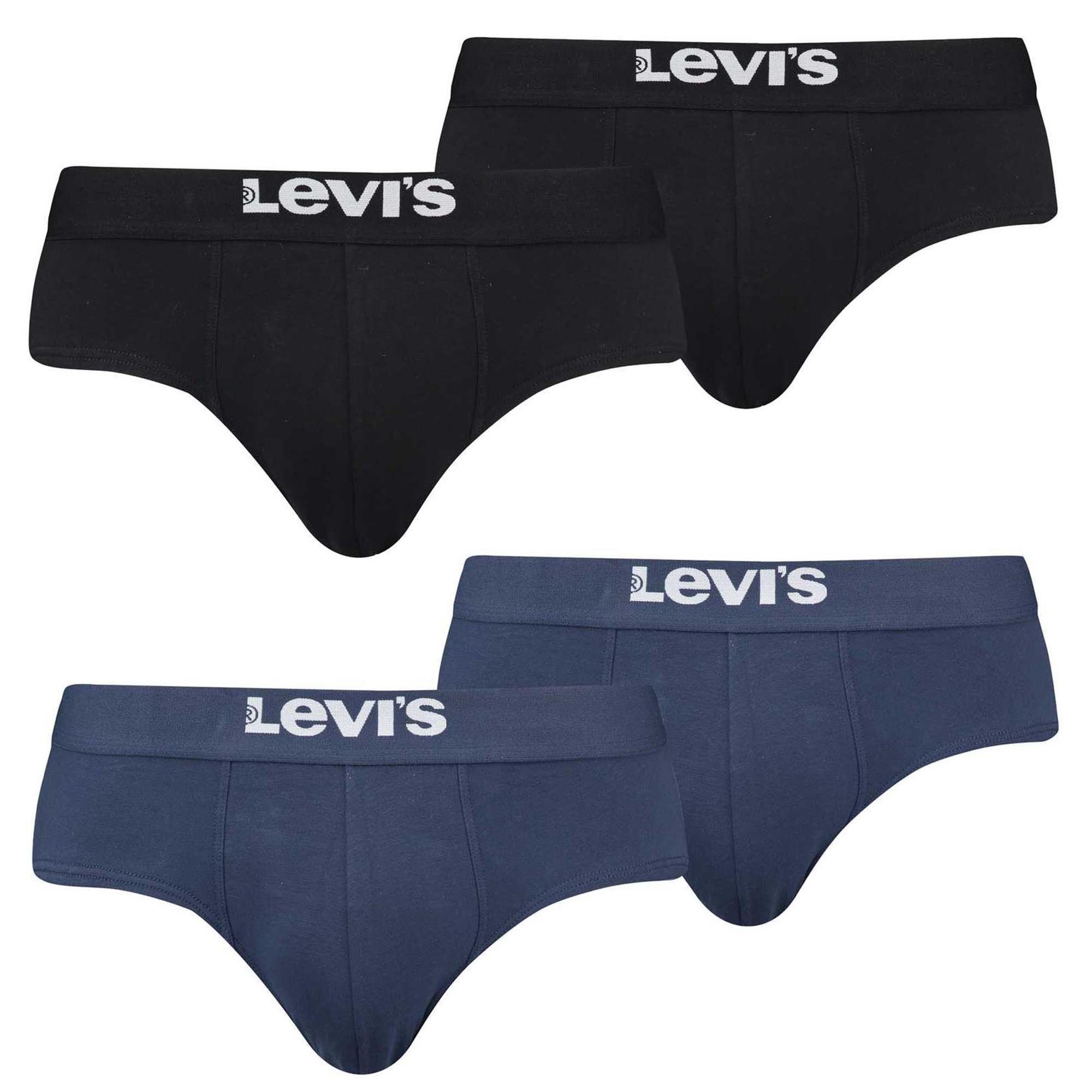 Slip Herren Slip 4er Pack Baumwollmischung, Baumwolle