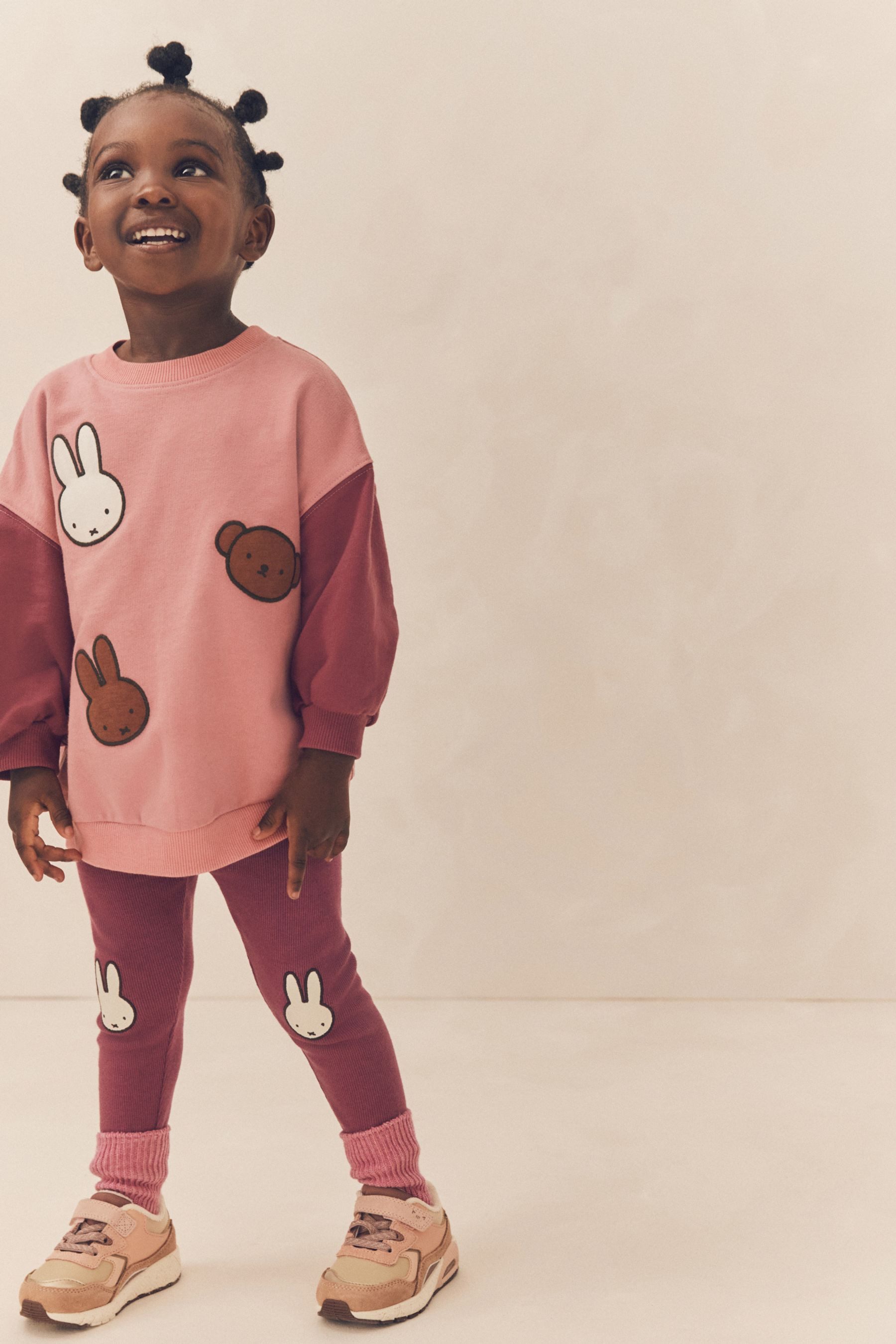 Next Shirt Leggings Langarmshirt und Leggings im Set Miffy 2 tlg