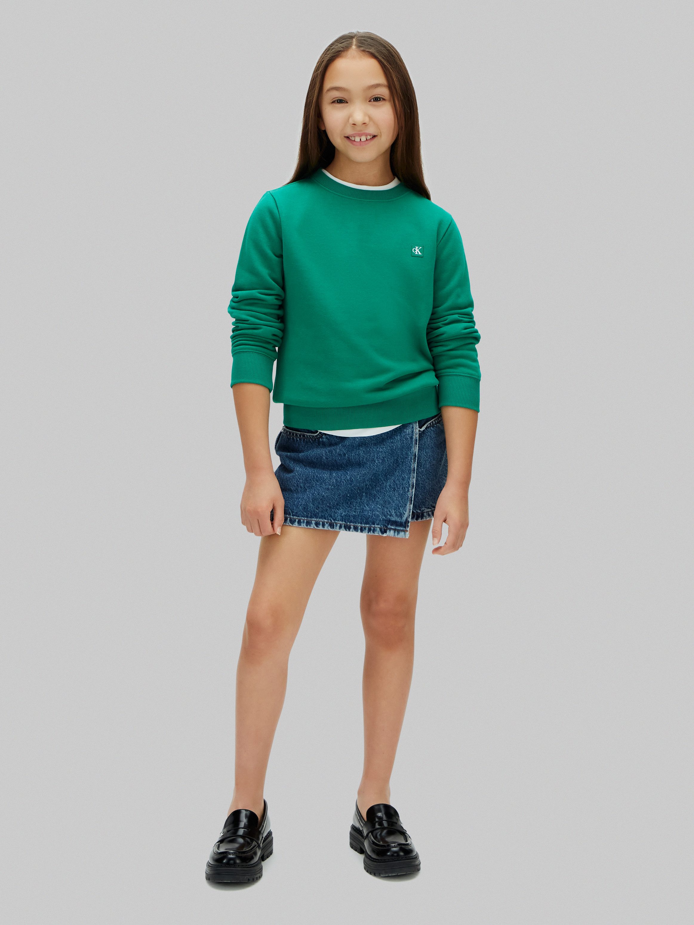 Calvin Klein Jeans Sweatshirt MINI BADGE Regular fit für Kinder