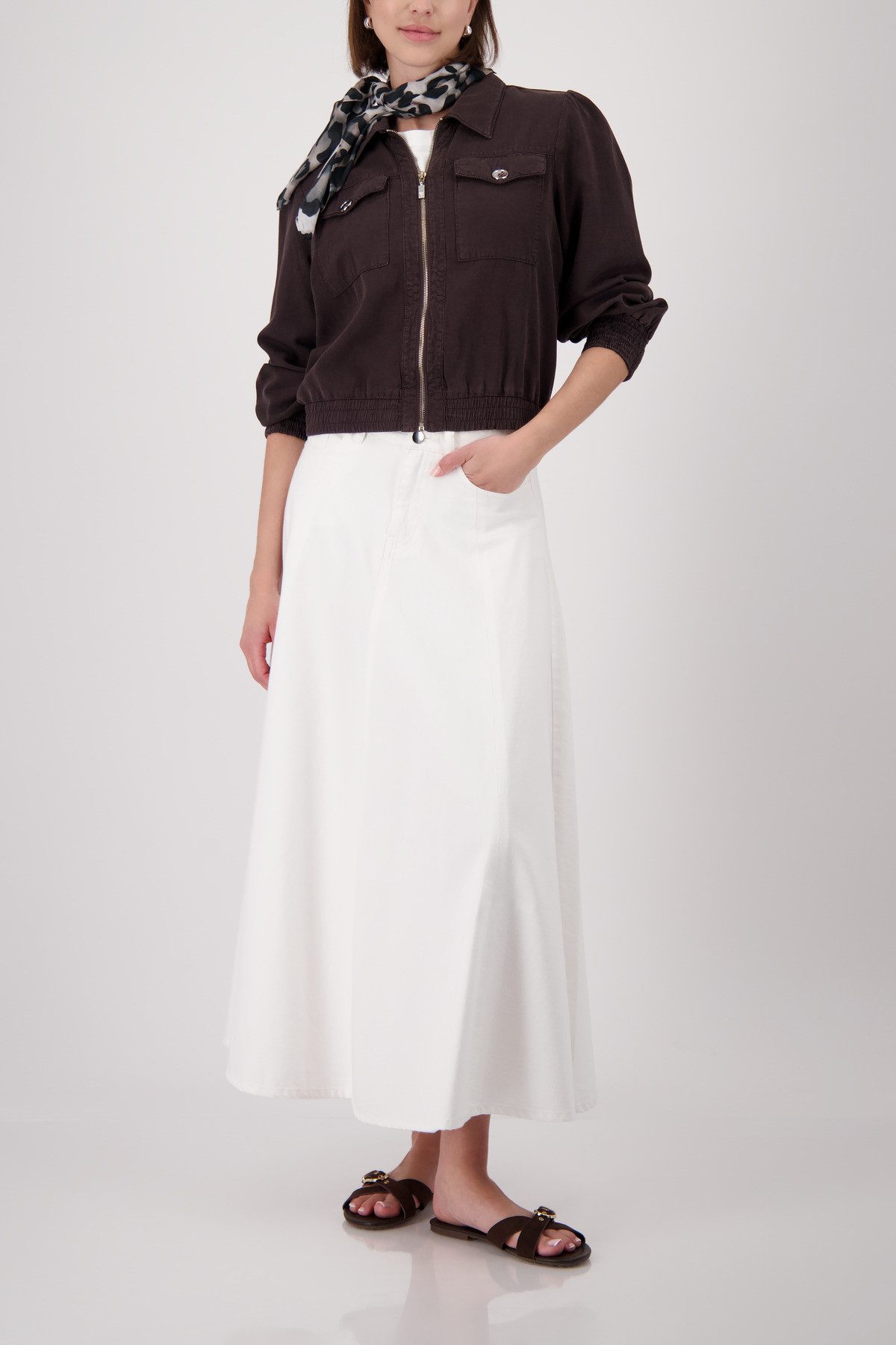 Monari Modetuch, mit Animalprint