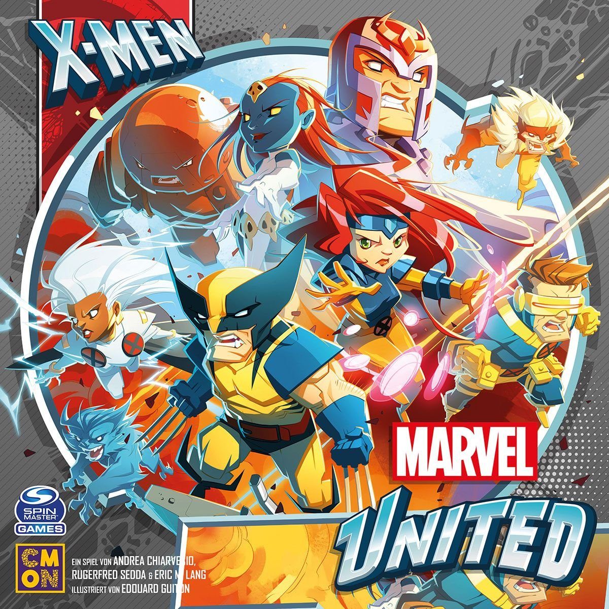 CoolMiniOrNot Spiel, CMON - Marvel United X-Men CMON - Marvel United X-Men