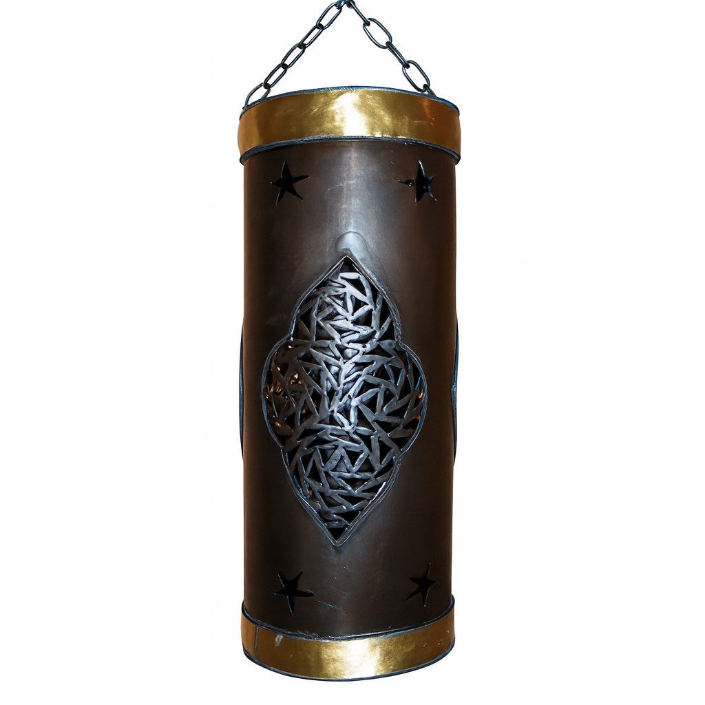 Marrakesch Orient & Mediterran Interior Pendelleuchte Orientalische Hängeleuchte Pendellampe Lampe handgemacht Louban 31cm, ohne Leuchtmittel, Handarbeit