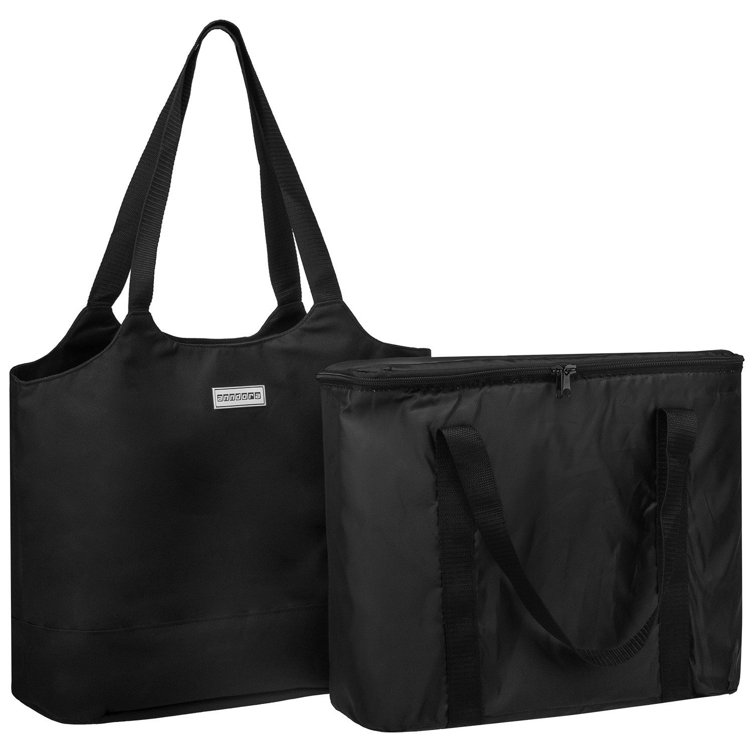 anndora Shopper 2 in 1 Doppeltasche Einkaufstasche mit Kühlfunktion, Isolie günstig online kaufen
