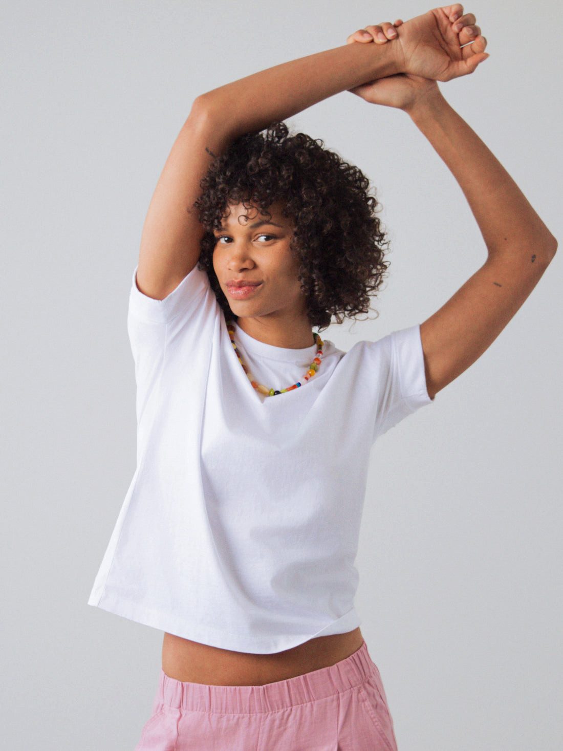 HONEST BASICS T-Shirt Flügelärmeln aus Bio- und recycelter Baumwolle