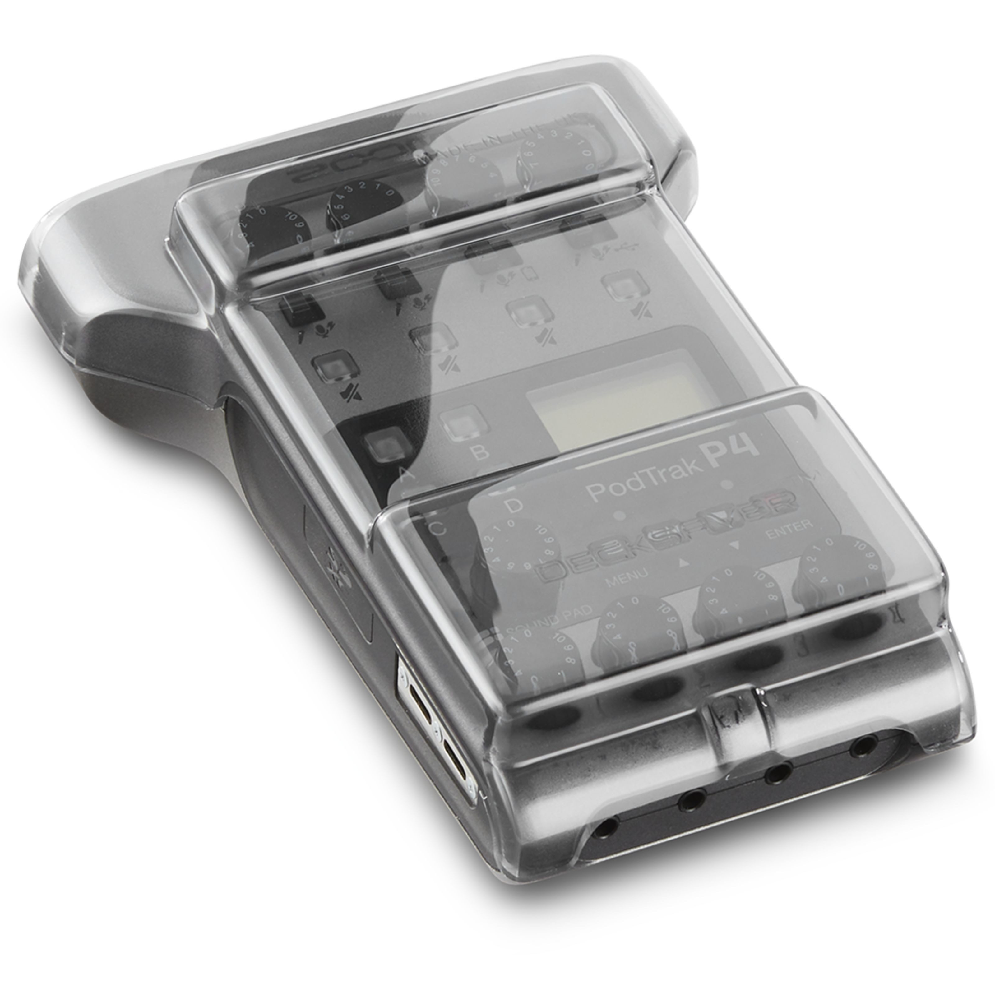 Decksaver Digitales Aufnahmegerät (Zoom Podtrak P4 Cover - Audio Recorder Zubehör)