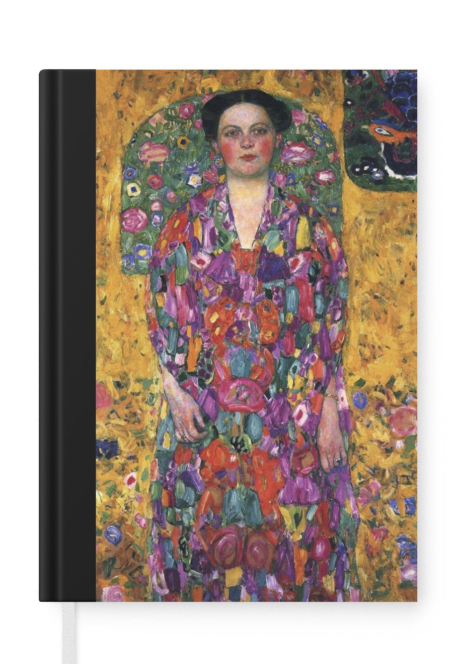 MuchoWow Notizbuch Porträt von Eugenia Primavesi - Gustav Klimt, Journal, Merkzettel, Tagebuch, Notizheft, A5, 98 Seiten, Haushaltsbuch