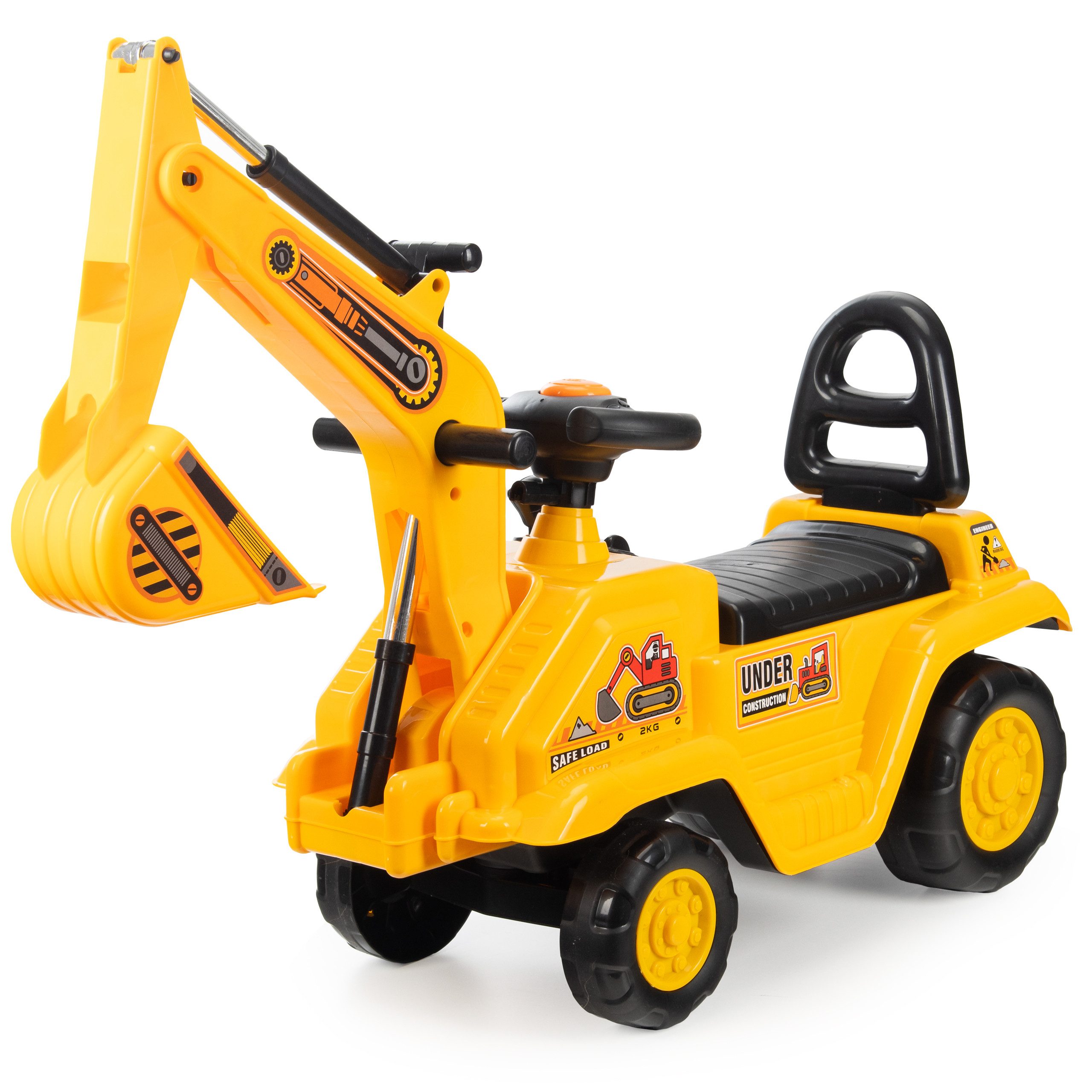 COIL Rutscherauto Mobilbagger, Radlader, Töpfchen, großer Bagger, über 12 M günstig online kaufen