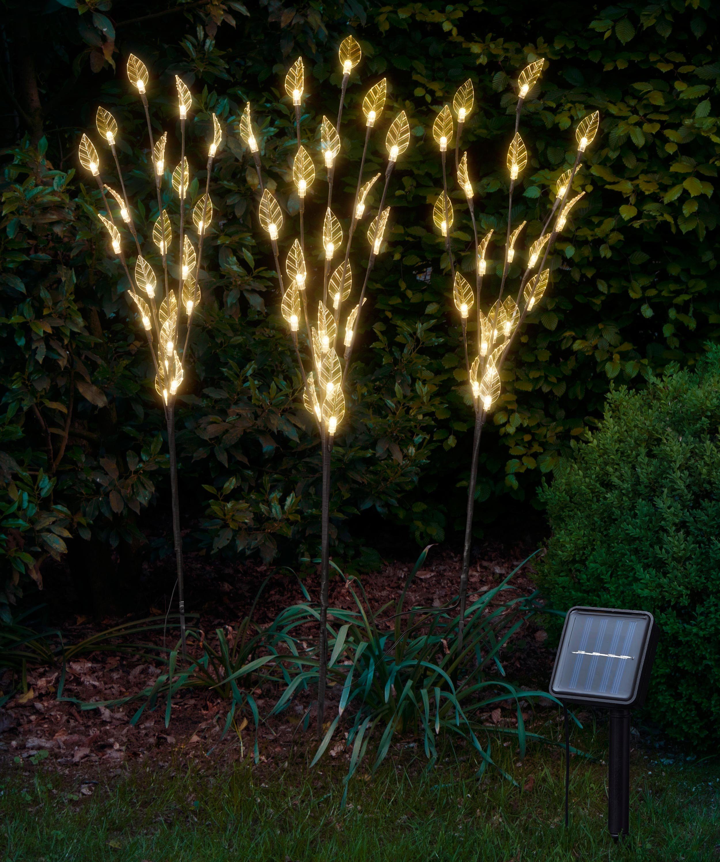 BONETTI LED Solarleuchte 3er Set LED günstig online kaufen