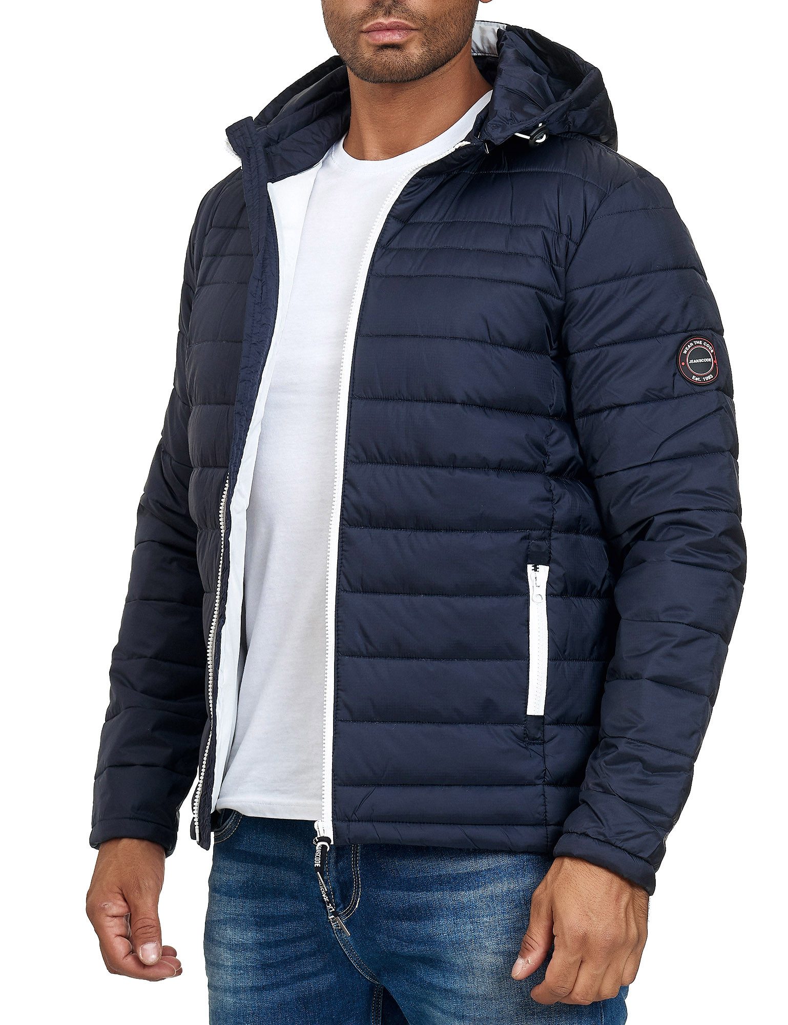 Indicode Allwetterjacke Übergangsjacke Herren - Lascelles - Abtrennbare Kap günstig online kaufen