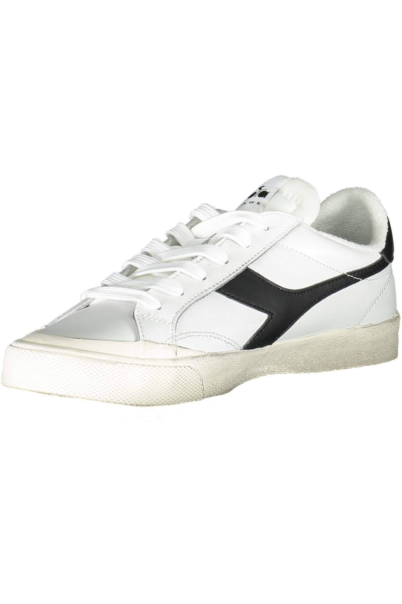 Diadora Sneaker Weißer Damensportschuh mit kontrastierenden