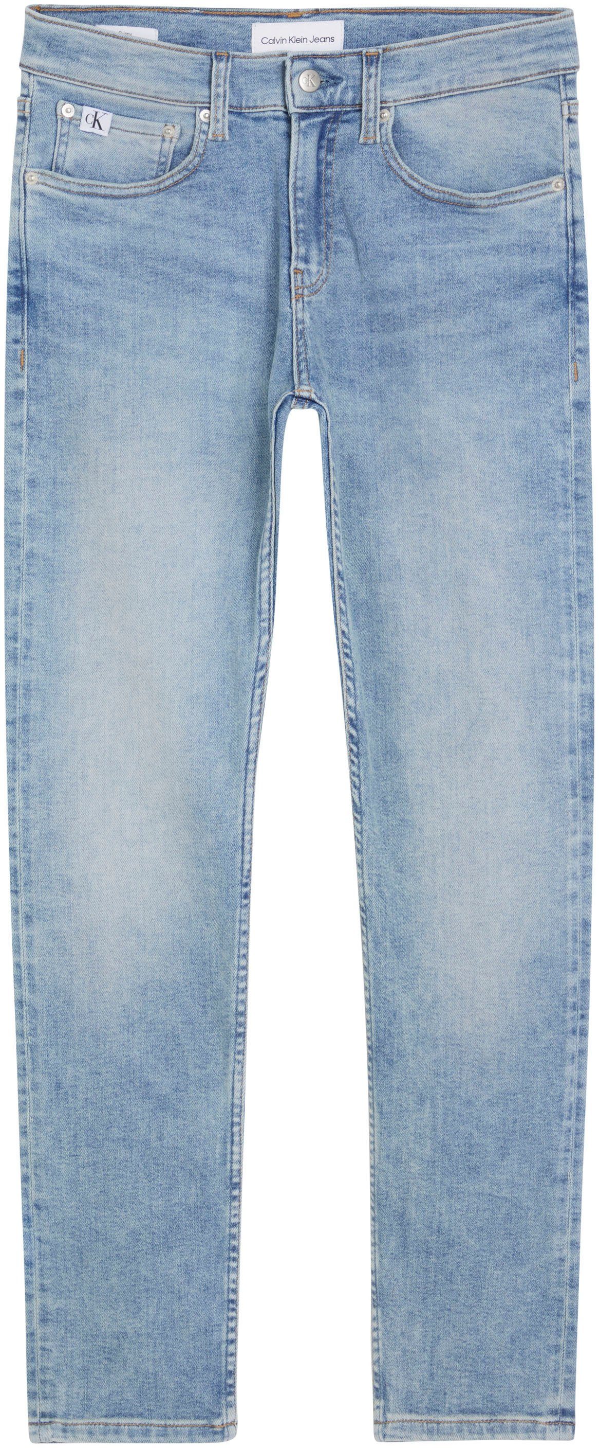 SKINNY Calvin Klein Skinny-fit-Jeans Jeans Denim Light