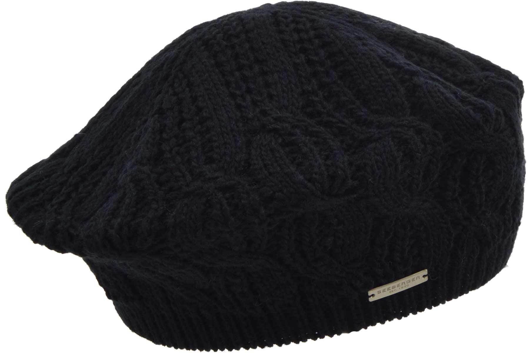 Seeberger Strickmütze Strick Baske mit Zopfmuster günstig online kaufen
