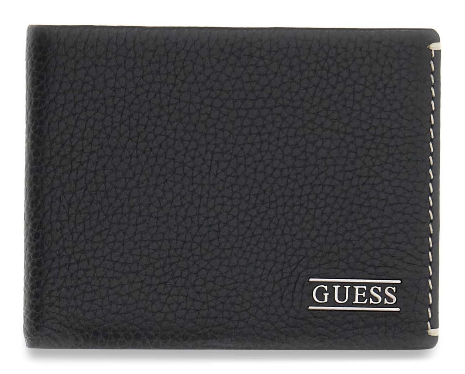 Guess Geldbörse Bifold Wallet, aus echtem Rindsleder mit RFID-Blocker Schut günstig online kaufen