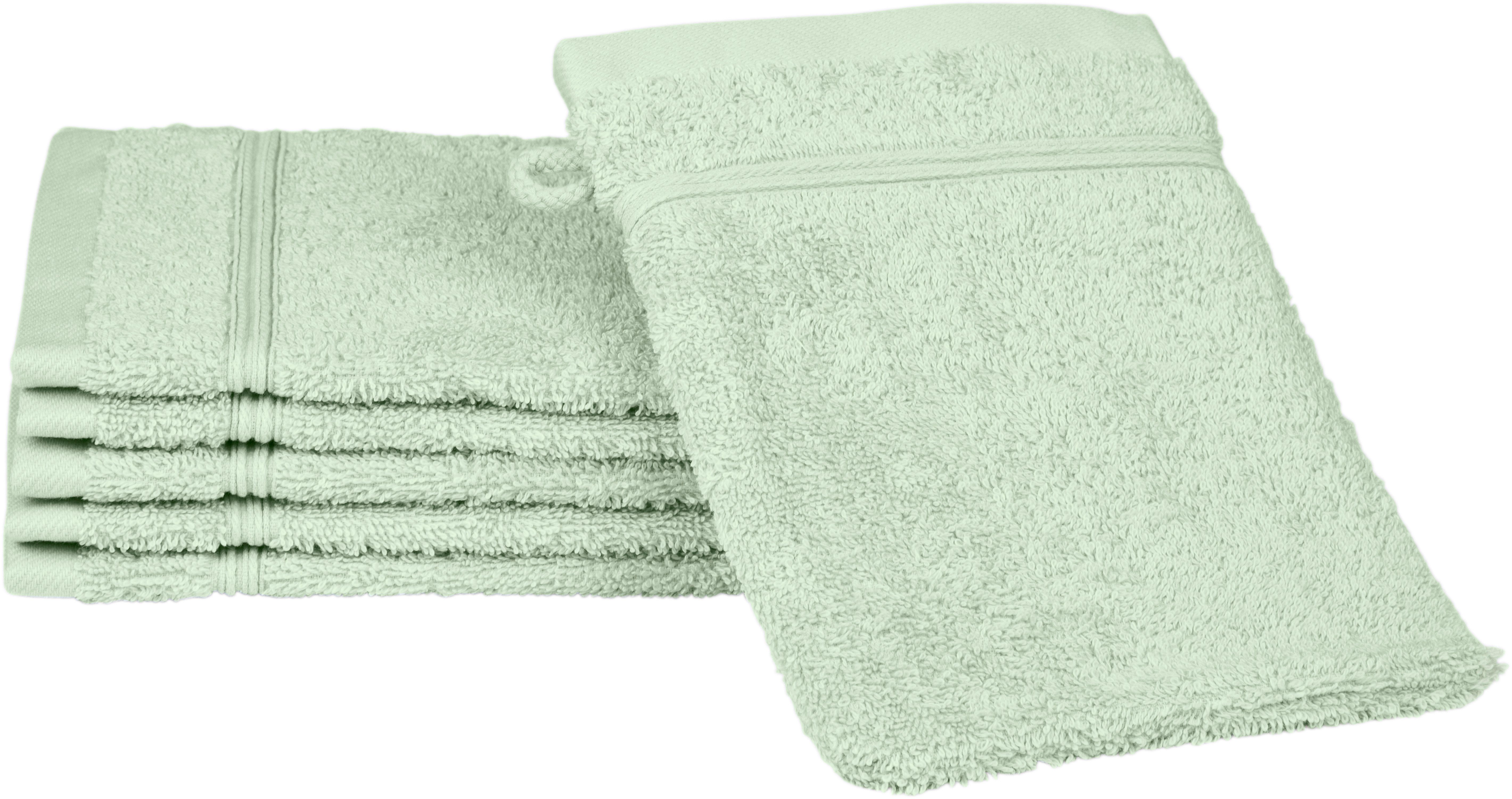 ROSS Waschhandschuh Rubin, (Packung, 6-St), 100% Baumwolle günstig online kaufen