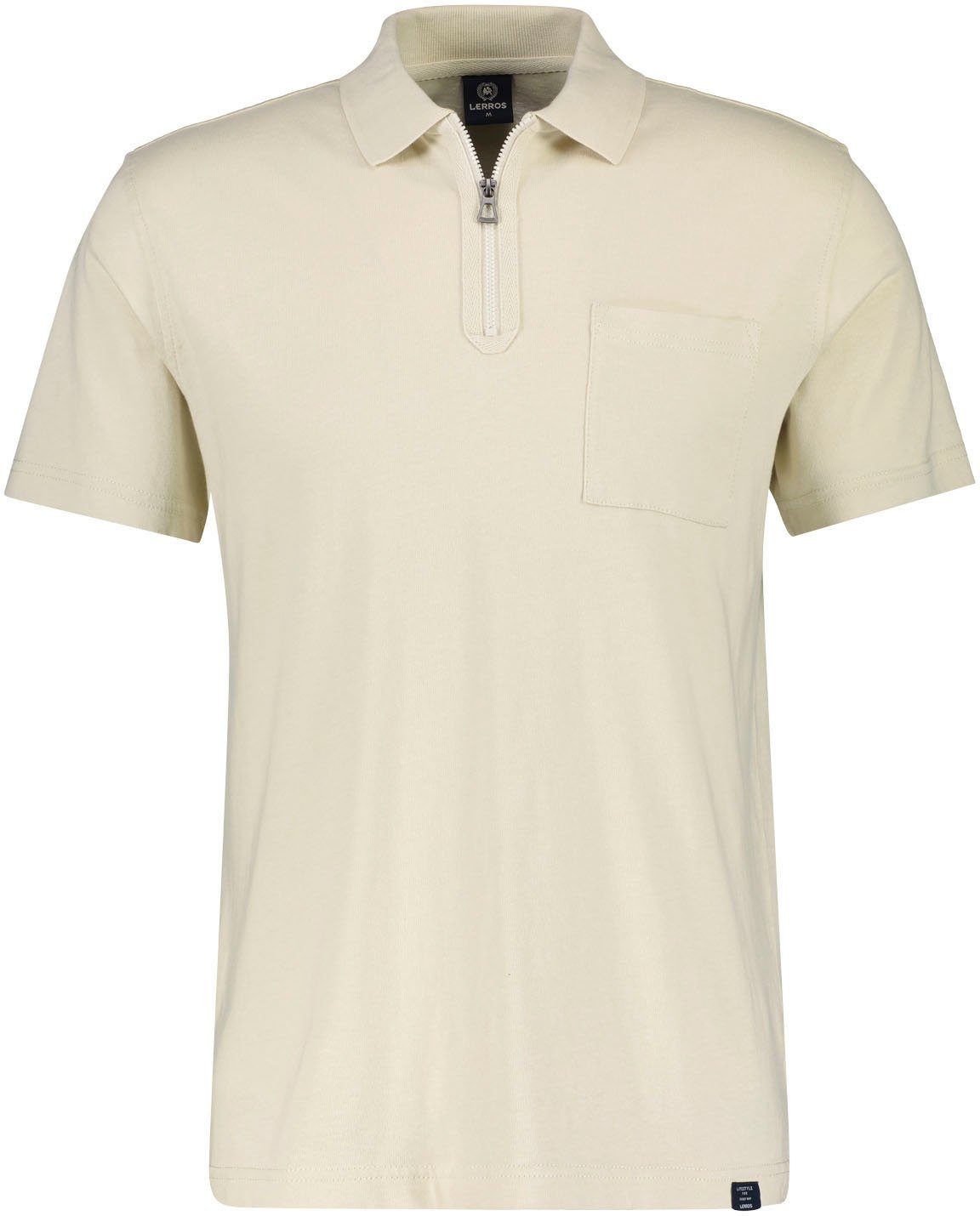 LERROS Poloshirt pale beige