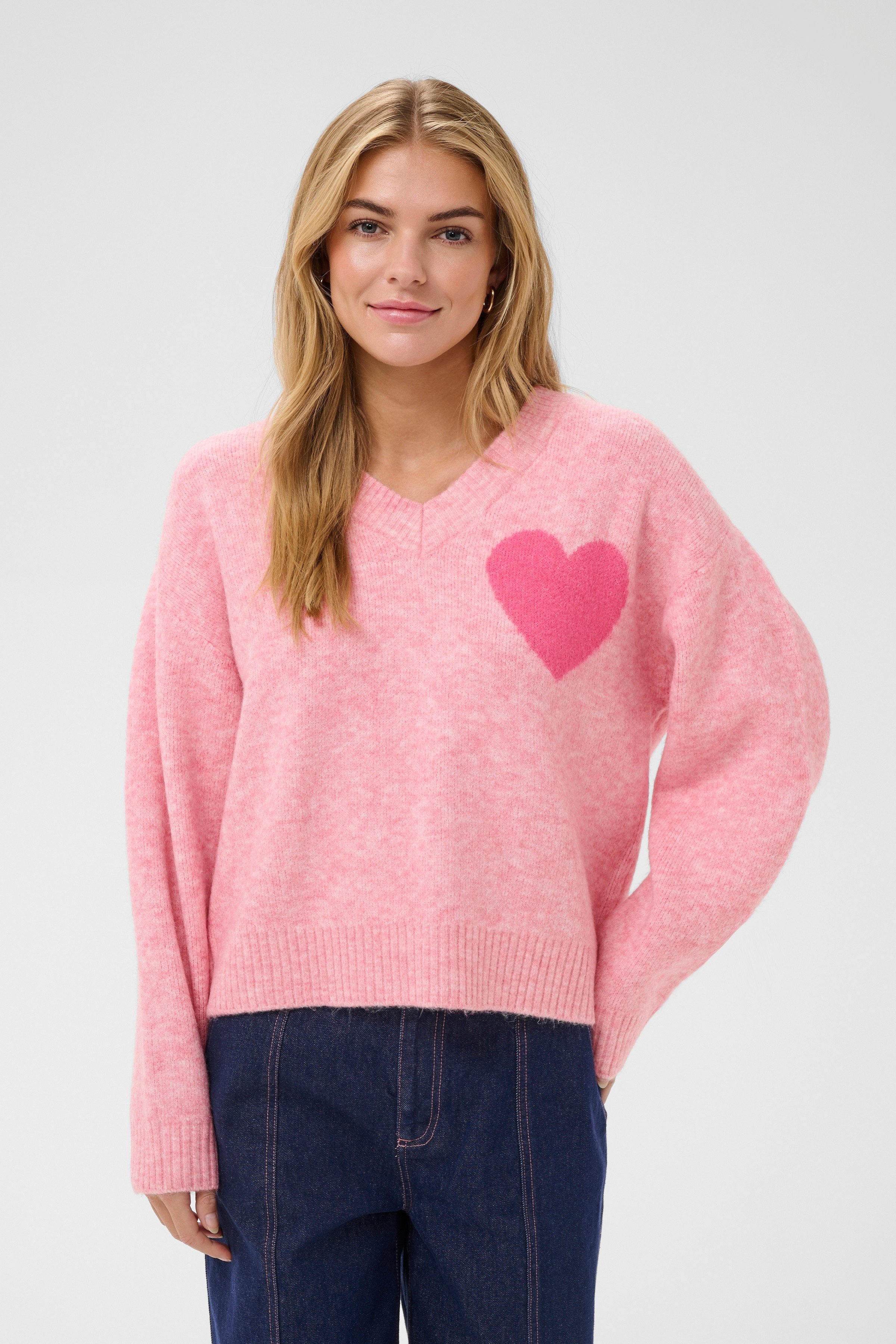 Saint Tropez Strickpullover PariaSZ V-Neck Pullover