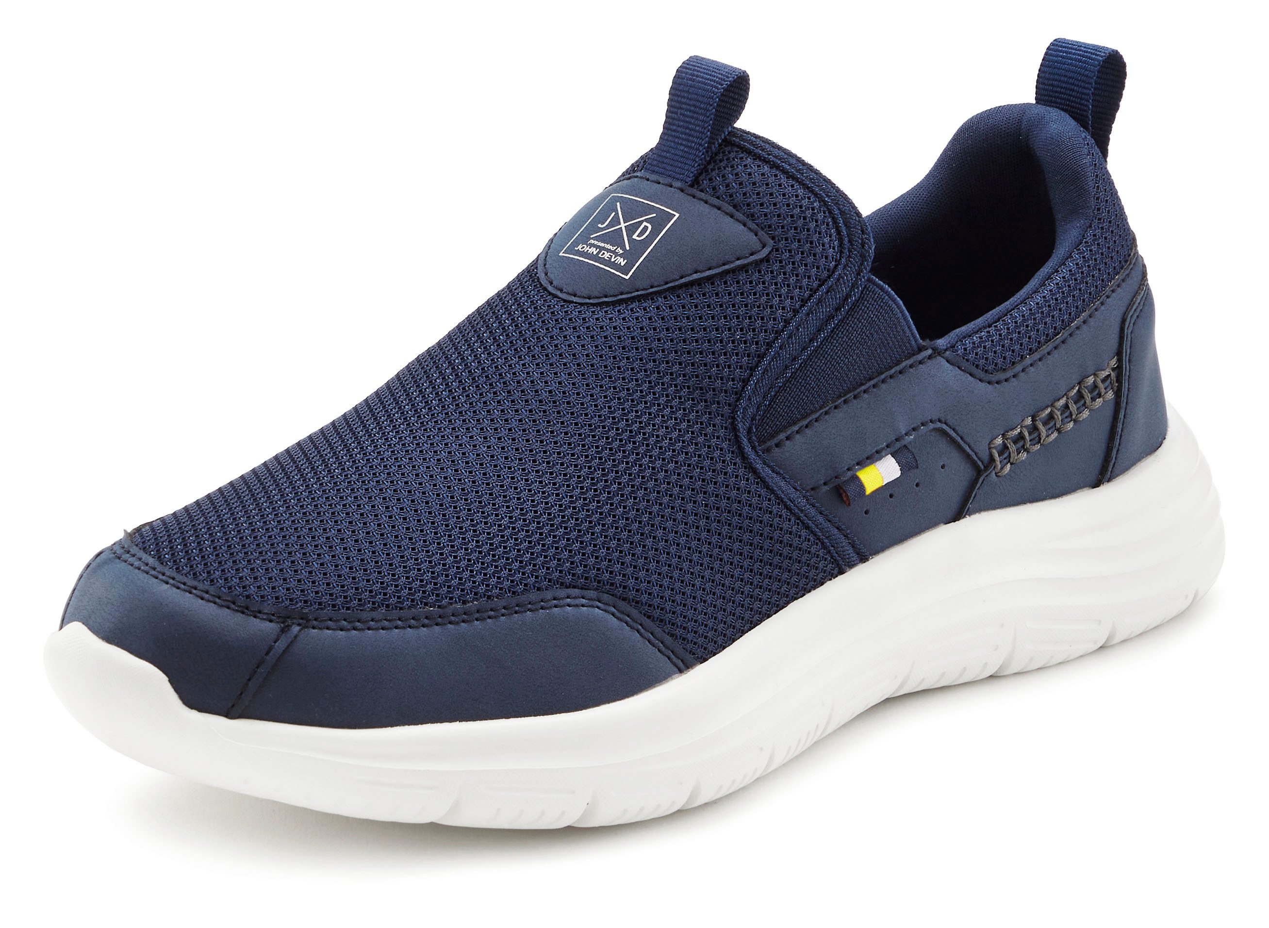 John Devin Freizeitschuh, Halbschuh, Slipper, Turnschuh, Slip-On-Sneaker Sneaker zum Reinschlüpfen Unisex VEGAN