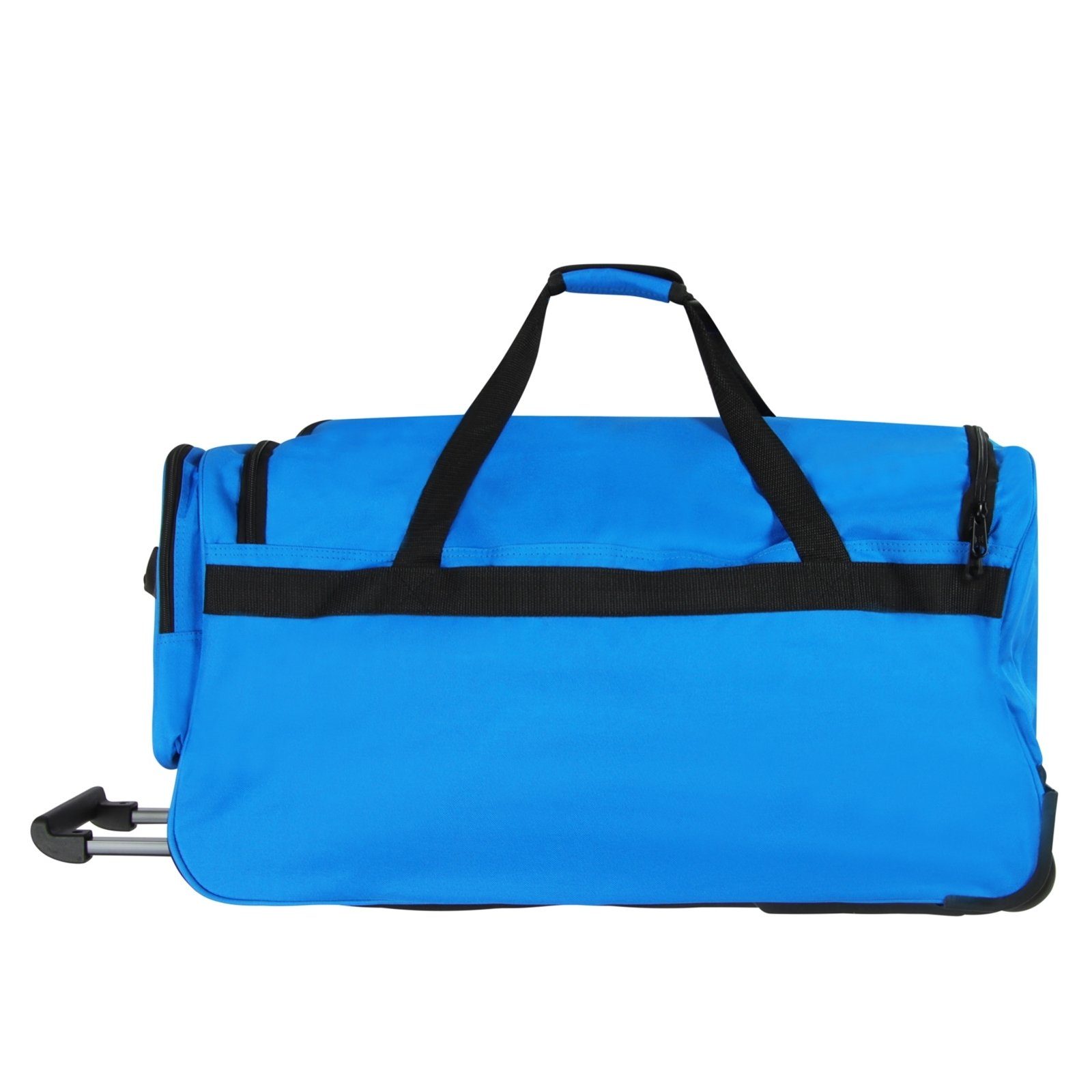 HTI-Living Reisetasche Rolltasche Polyester 1-tlg) Blau (Stück, Reisetasche