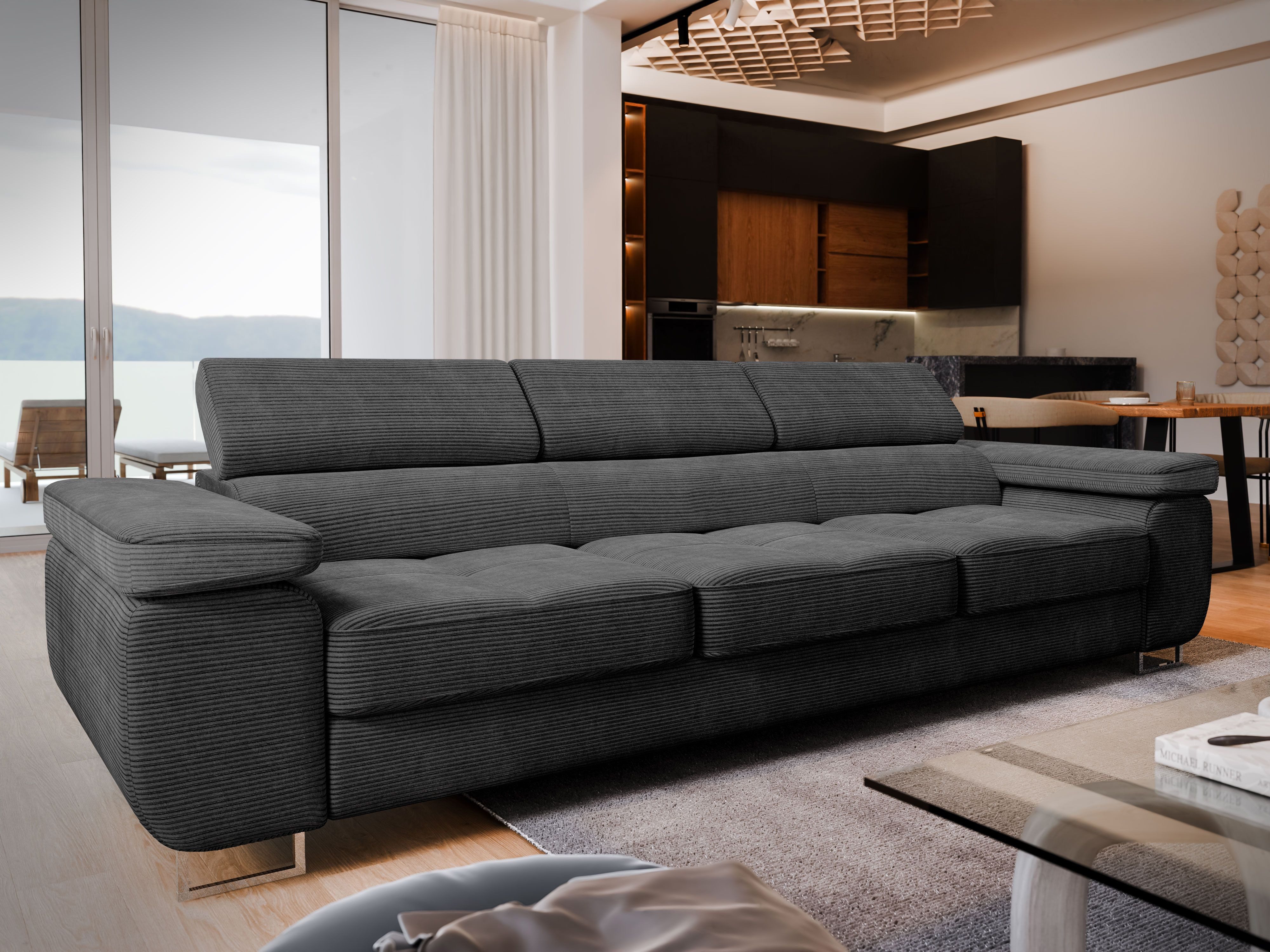 Masseno Sofa MOSINE mit Schlaffunktion, Schlafsofa, günstig online kaufen