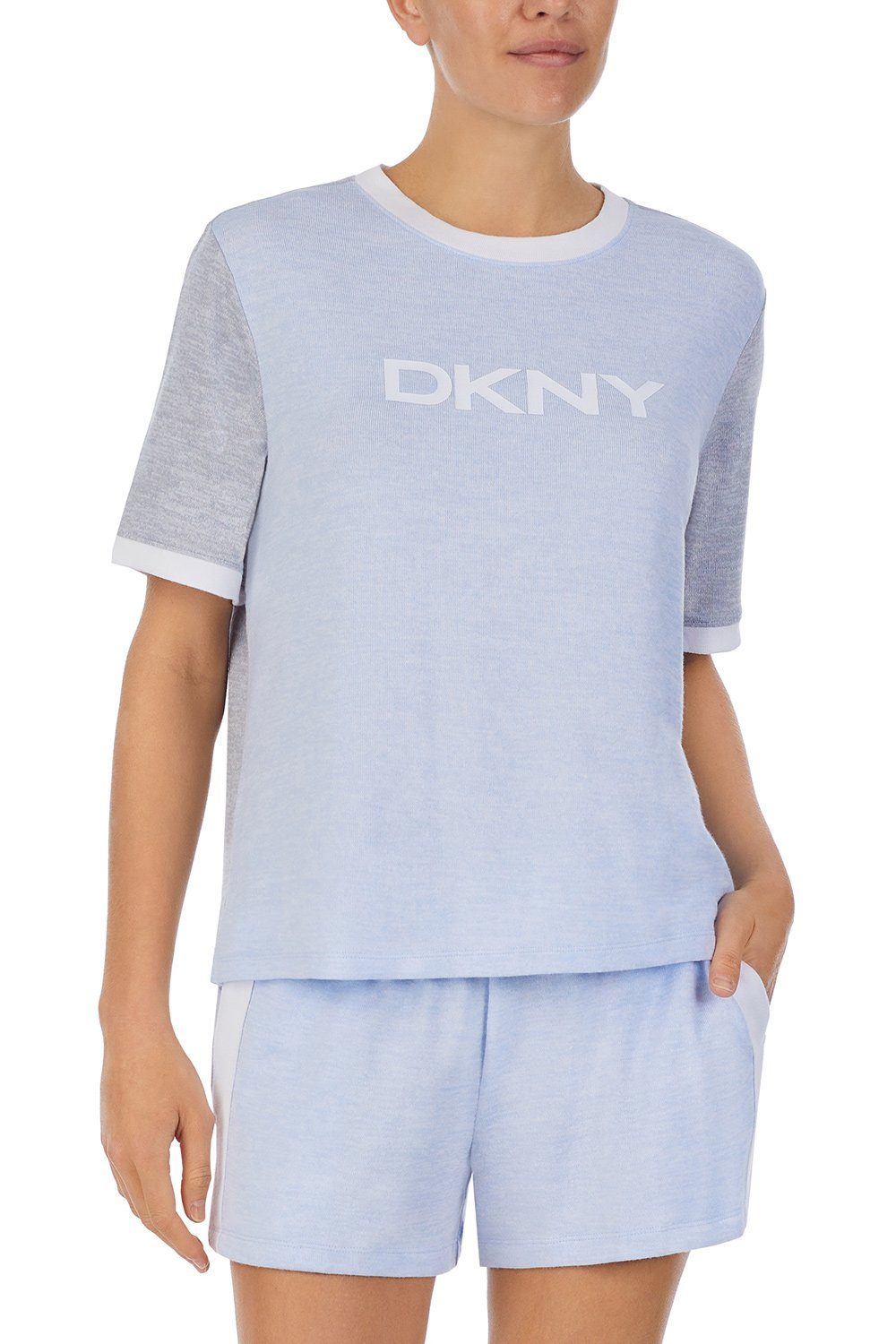 DKNY Pyjama Top & Boxer Set YI2922531 xenon