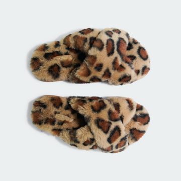 Flip Flop cross*fur leo 2 Pantoffel im trendigen Leo-Look