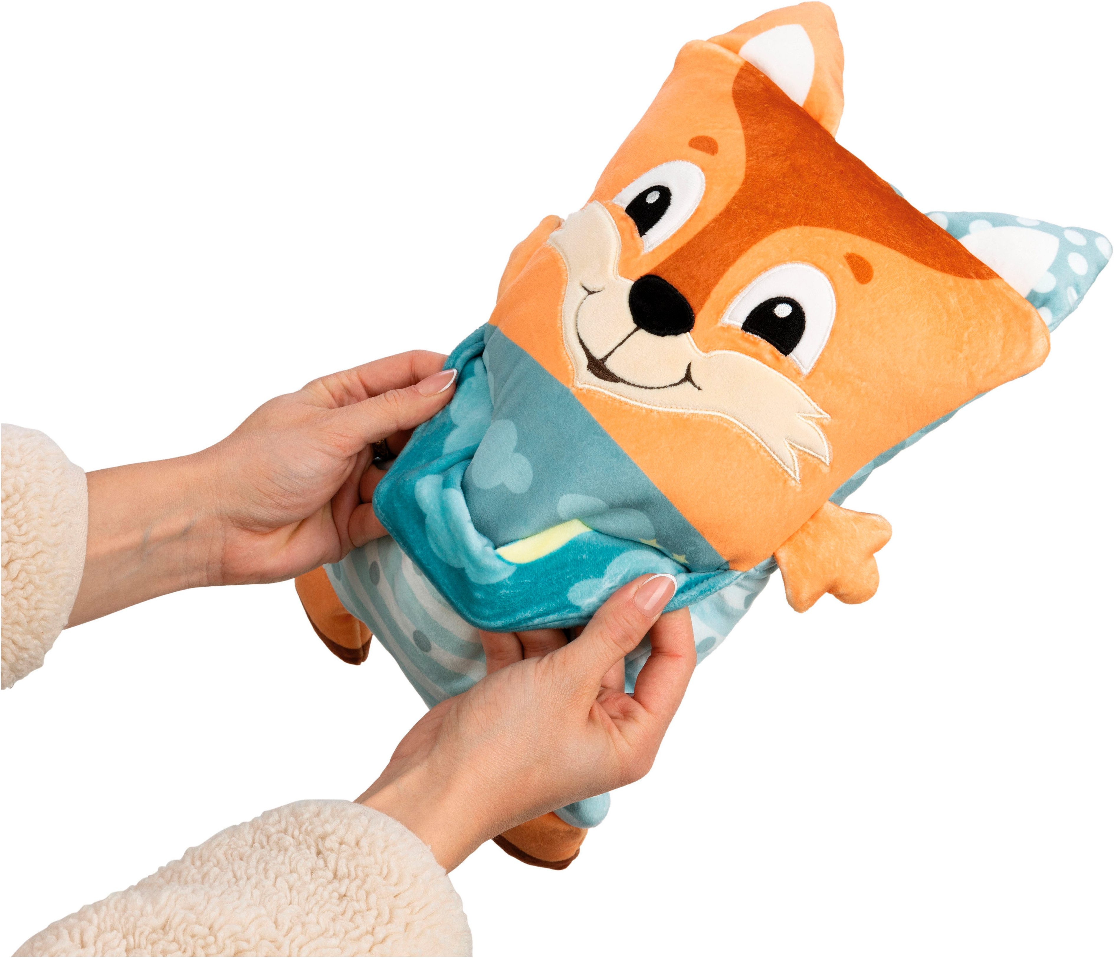 Nici Kuscheltier Cosidoos, Fuchs mit Wendefunktion 30x20 cm