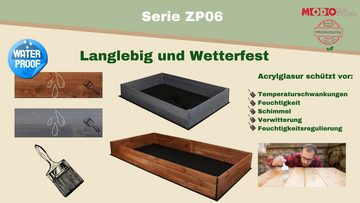 Modo24 Hochbeet ZP06, Kräuter Pflanzbeet Gemüsebeet Pflanzkasten Varianten b. Breite 237 cm