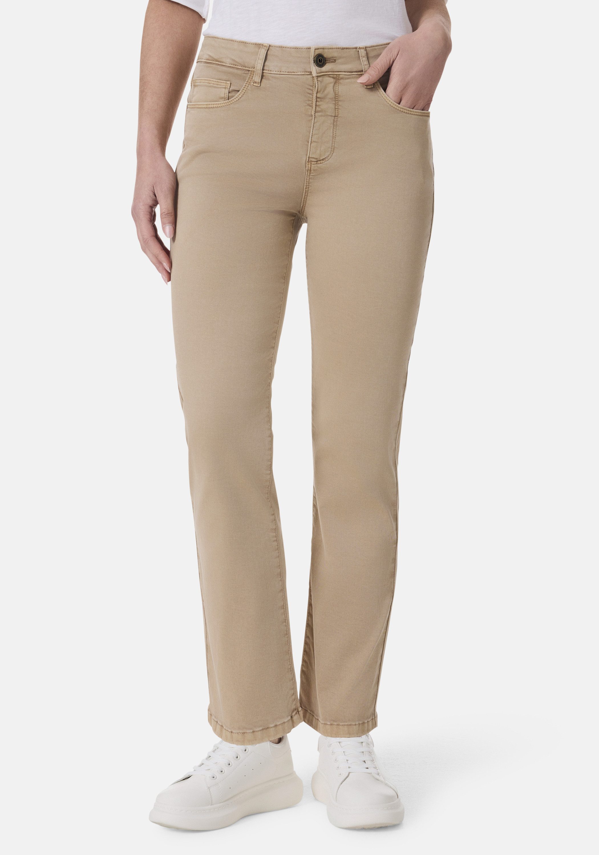 STOOKER WOMEN 5-Pocket-Jeans Zermatt Denim Straight Fit Straight Fit Casual günstig online kaufen