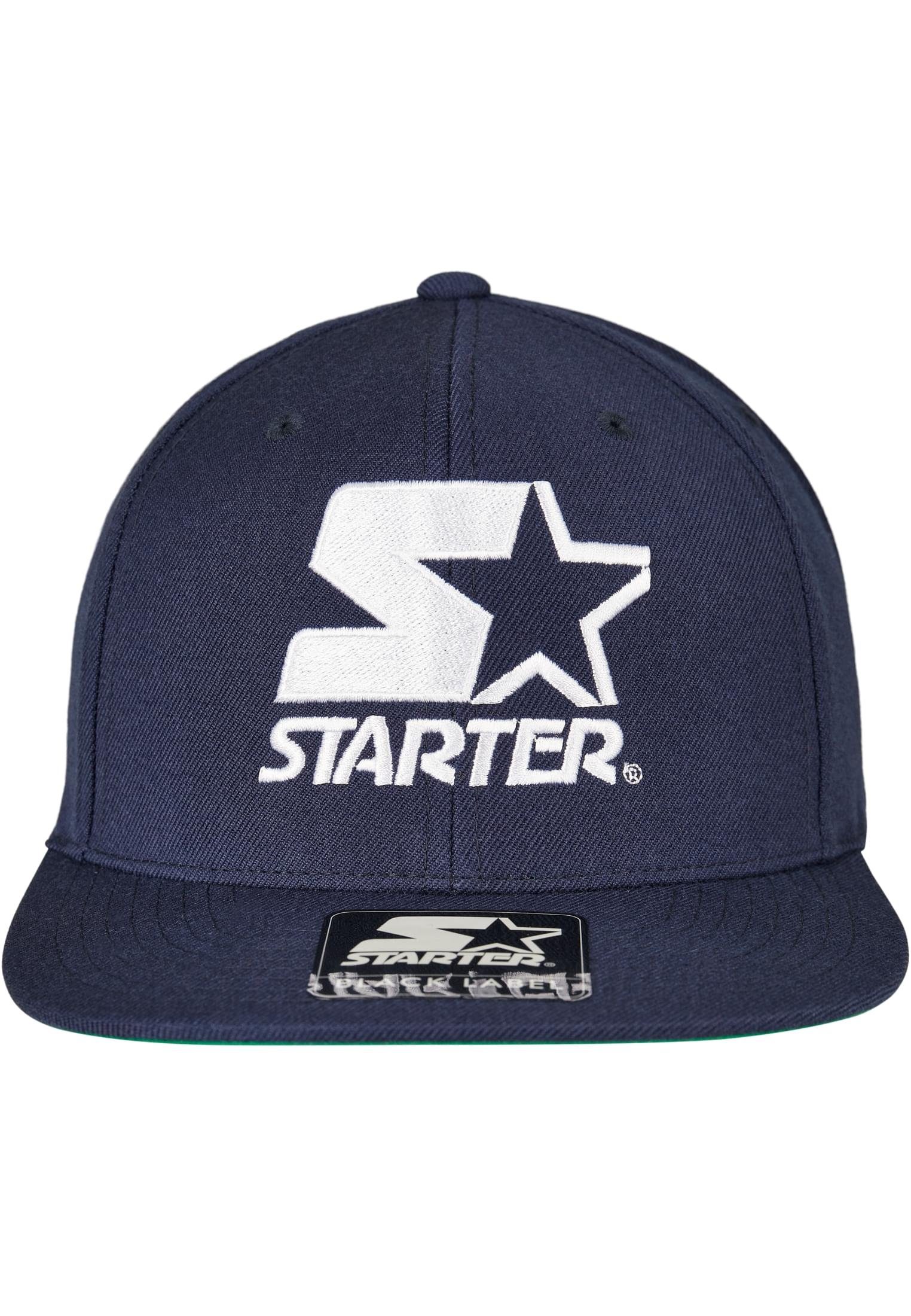 Black Starter Starter Label Starter Logo Cap Snapback, Label Accessoires Flex Black