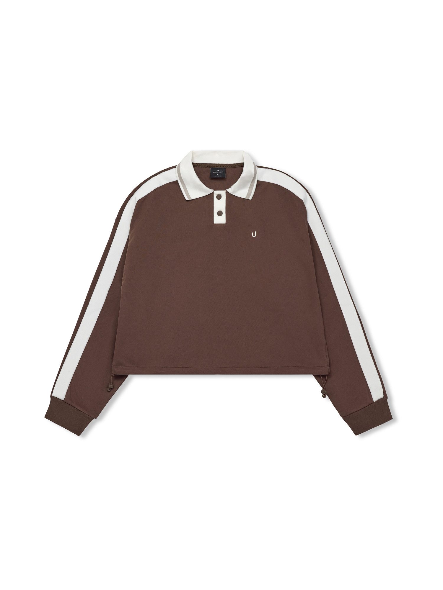 Johnny Urban Sweater Kira Sweatshirt für Damen (1-tlg) Cropped oversized Pullover mit Polo-Kragen