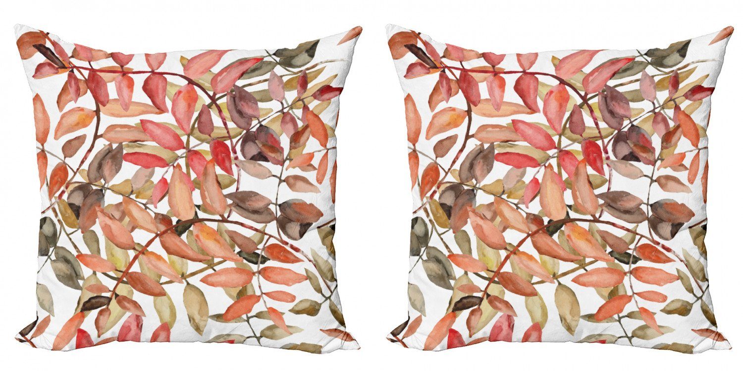 Digitaldruck, Northwoods Kissenbezüge Abakuhaus Falling Natur Modern Stück), Accent Doppelseitiger Leaf (2