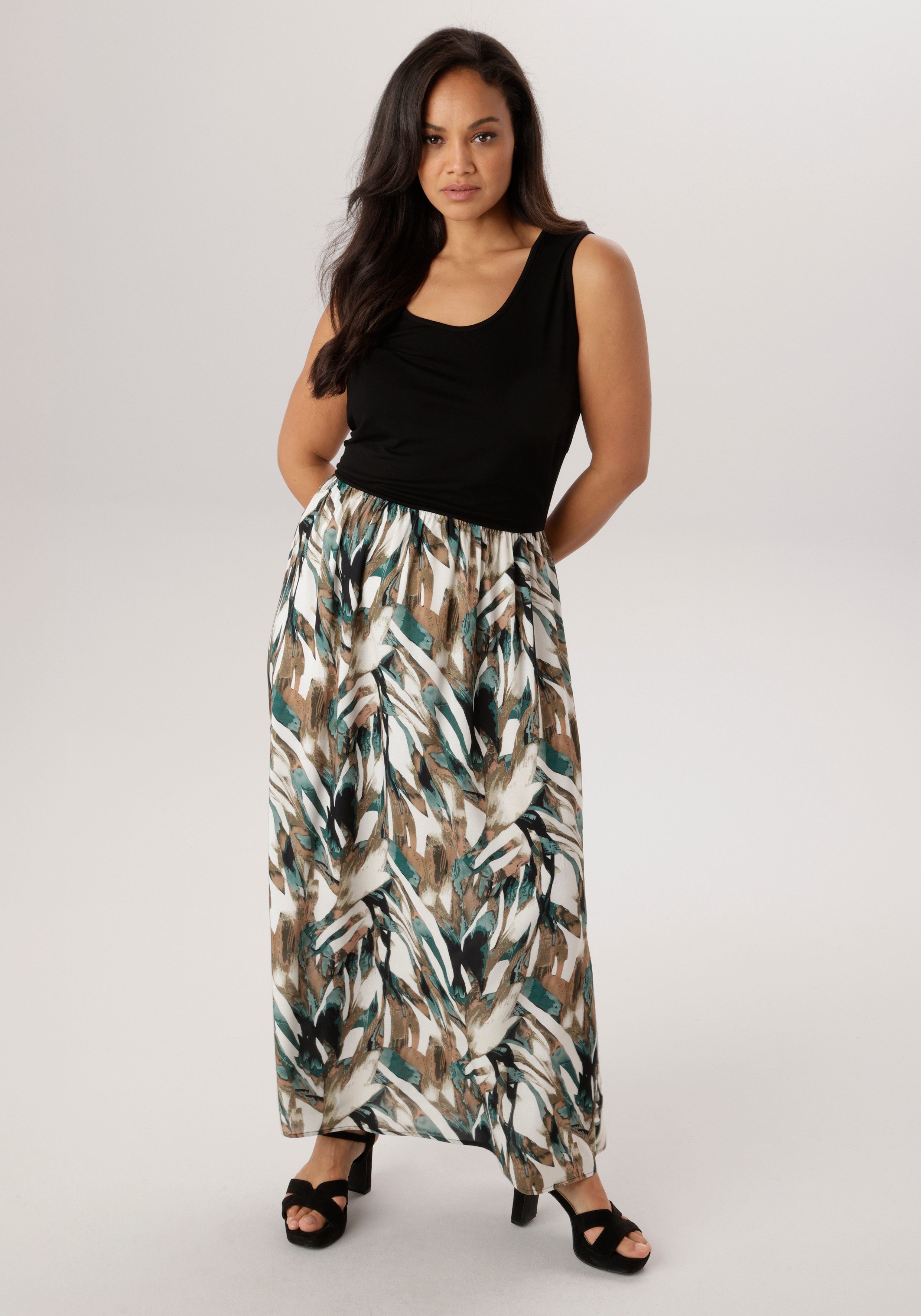 Aniston PLUS Jerseykleid in 2-in-1-Optik - NEUE KOLLEKTION günstig online kaufen